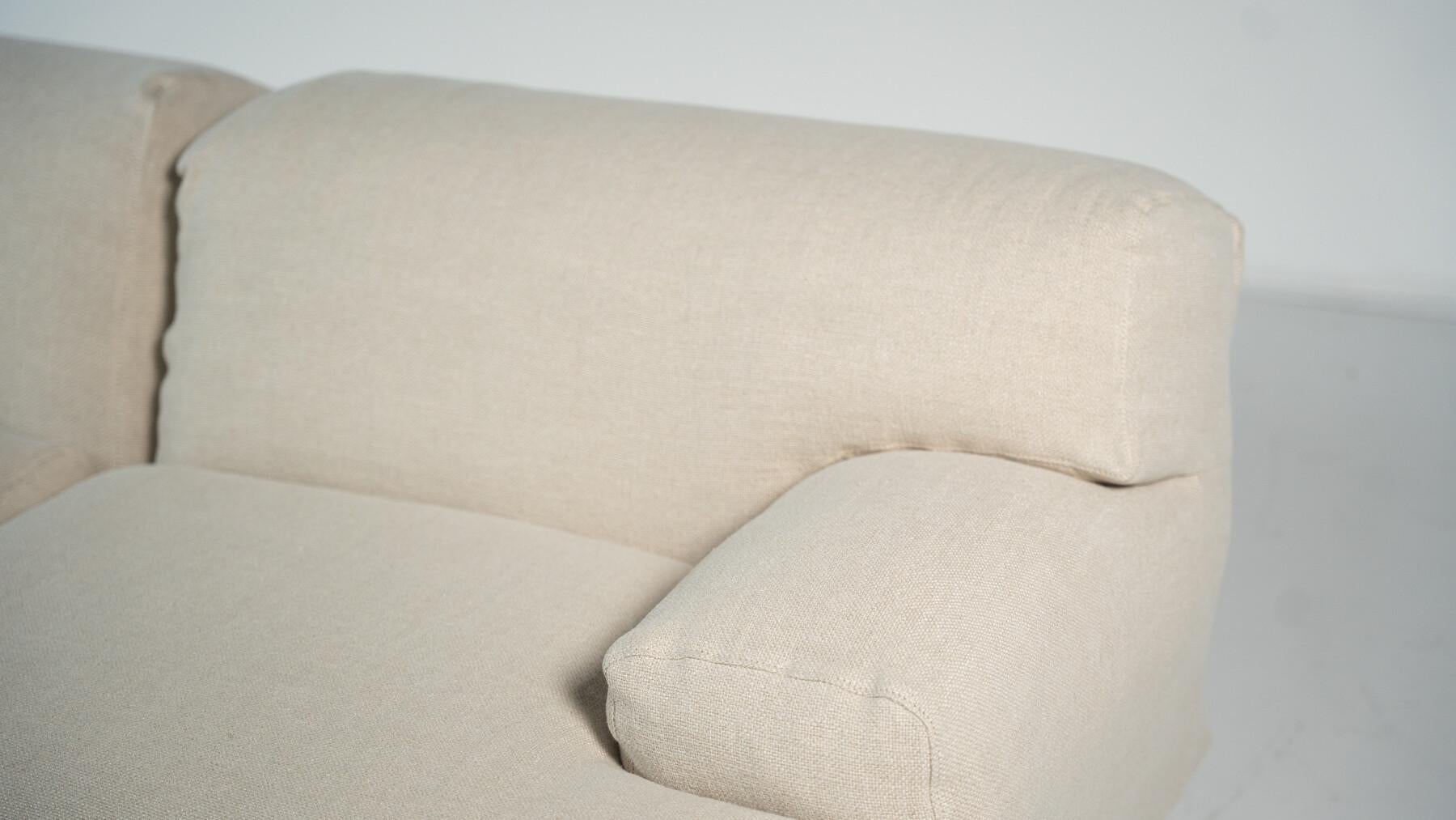 Modulares Fiandra-Sofa von Vico Magistretti, Cassina, Italien, Moderne der Mitte des Jahrhunderts (Italienisch)