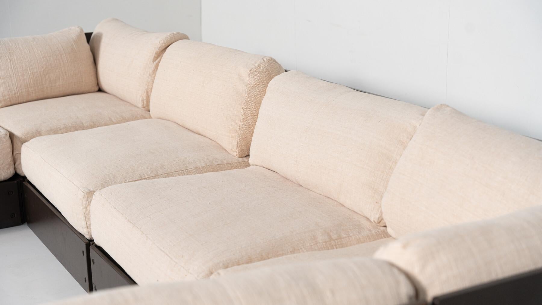 Mid-Century Modern Modular Sofa by Rolf Heide for ICF, 1970s For Sale 5