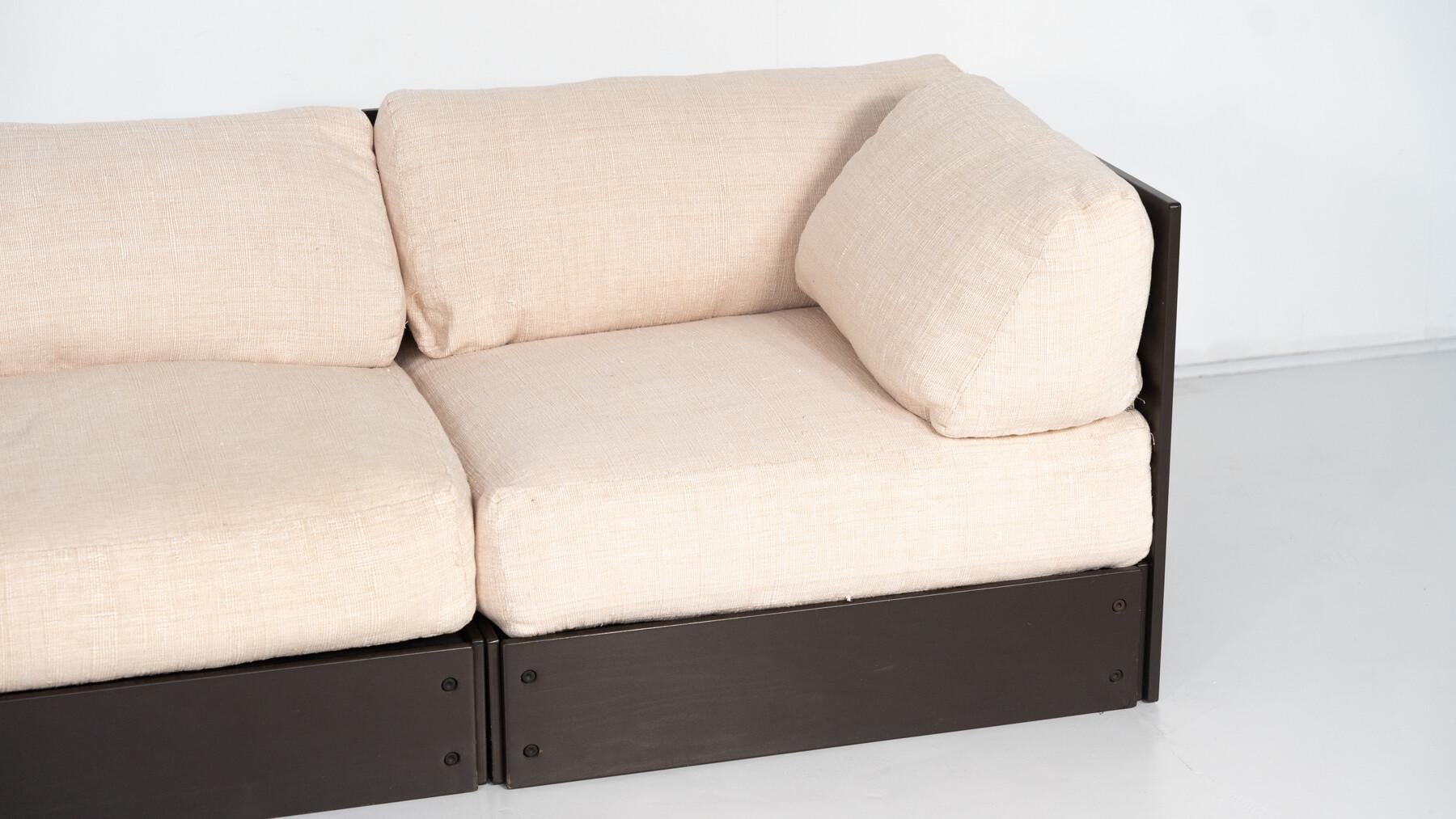 Mid-Century Modern Modular Sofa by Rolf Heide for ICF, 1970s For Sale 11