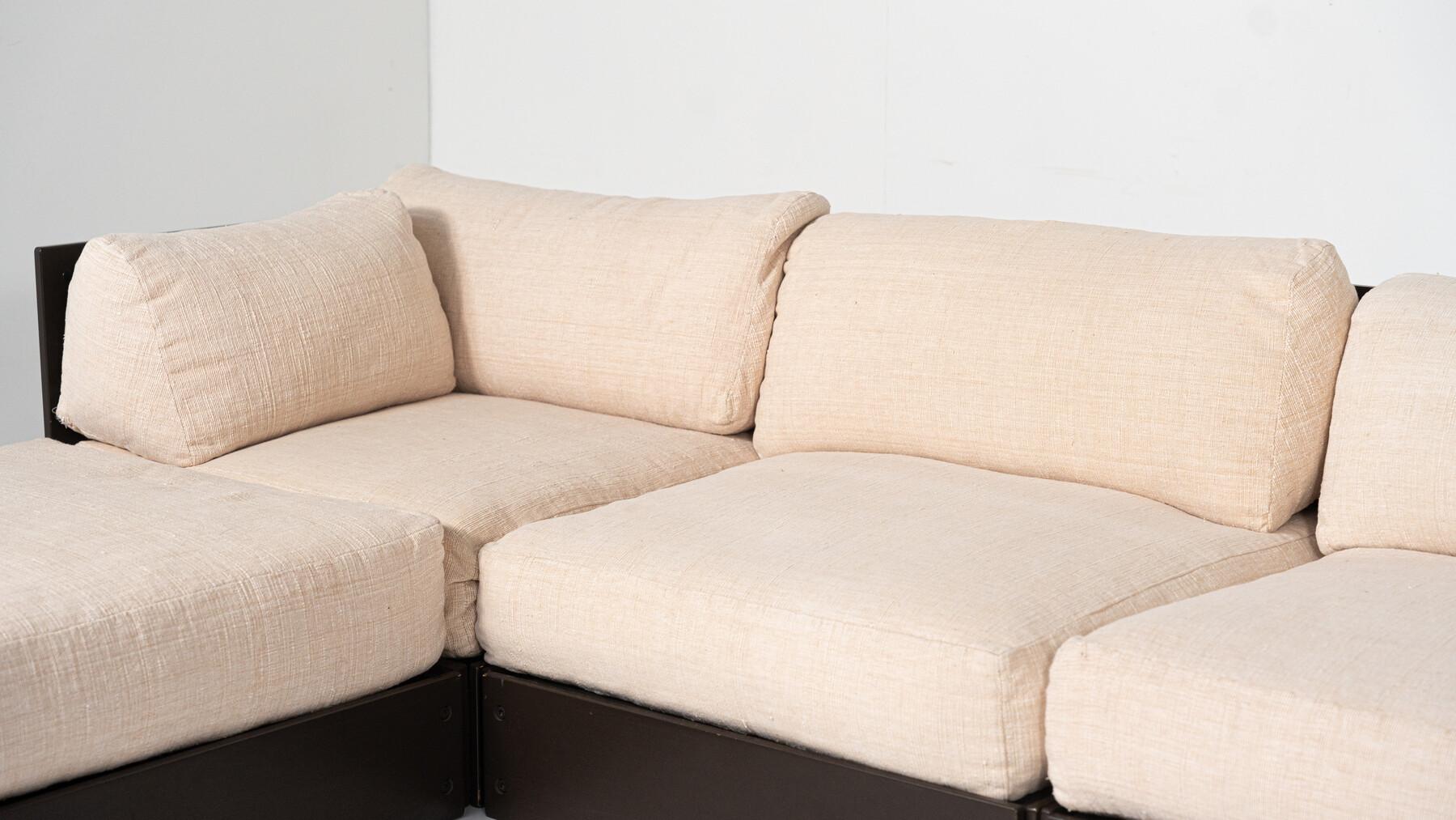 20th Century Mid-Century Modern Modular Sofa by Rolf Heide for ICF, 1970s For Sale