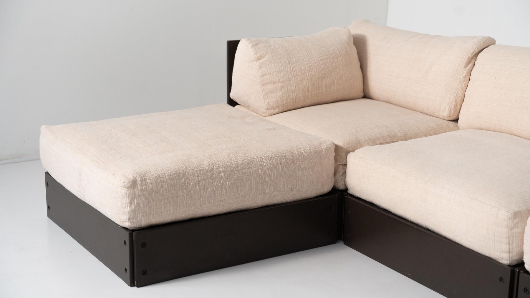 Mid-Century Modern Modular Sofa by Rolf Heide for ICF, 1970s For Sale 2
