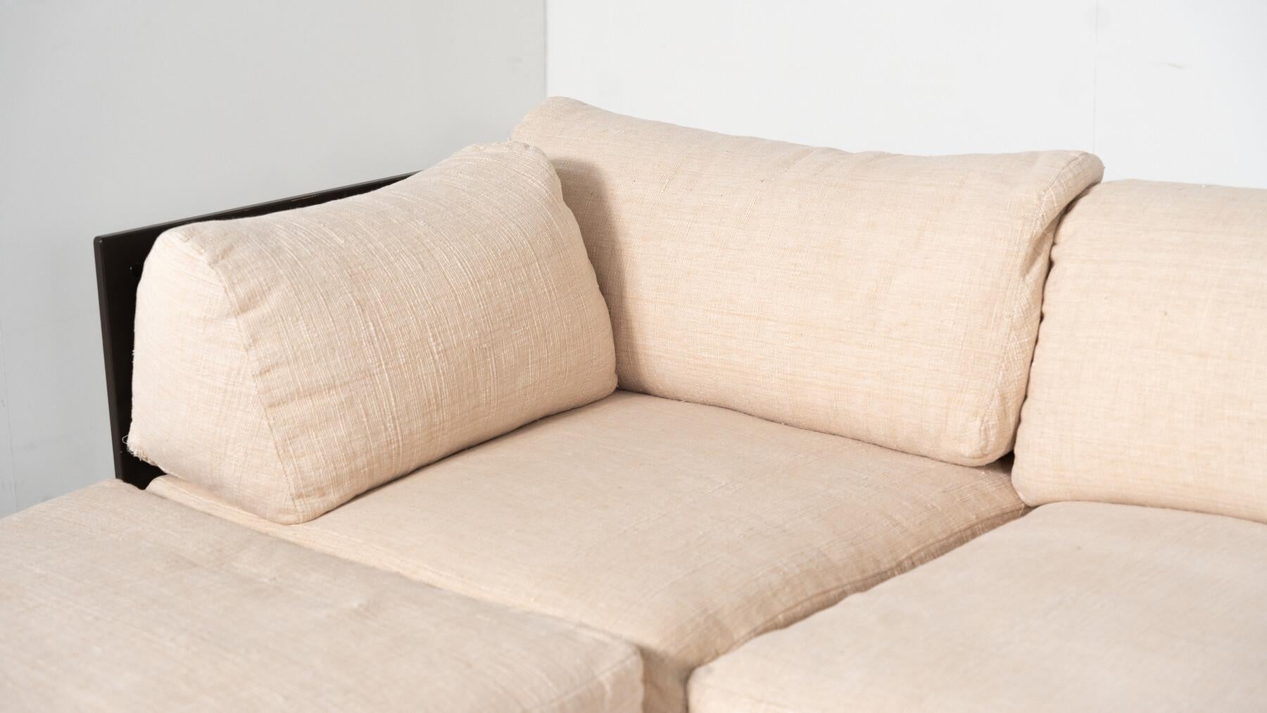 Mid-Century Modern Modular Sofa by Rolf Heide for ICF, 1970s For Sale 3