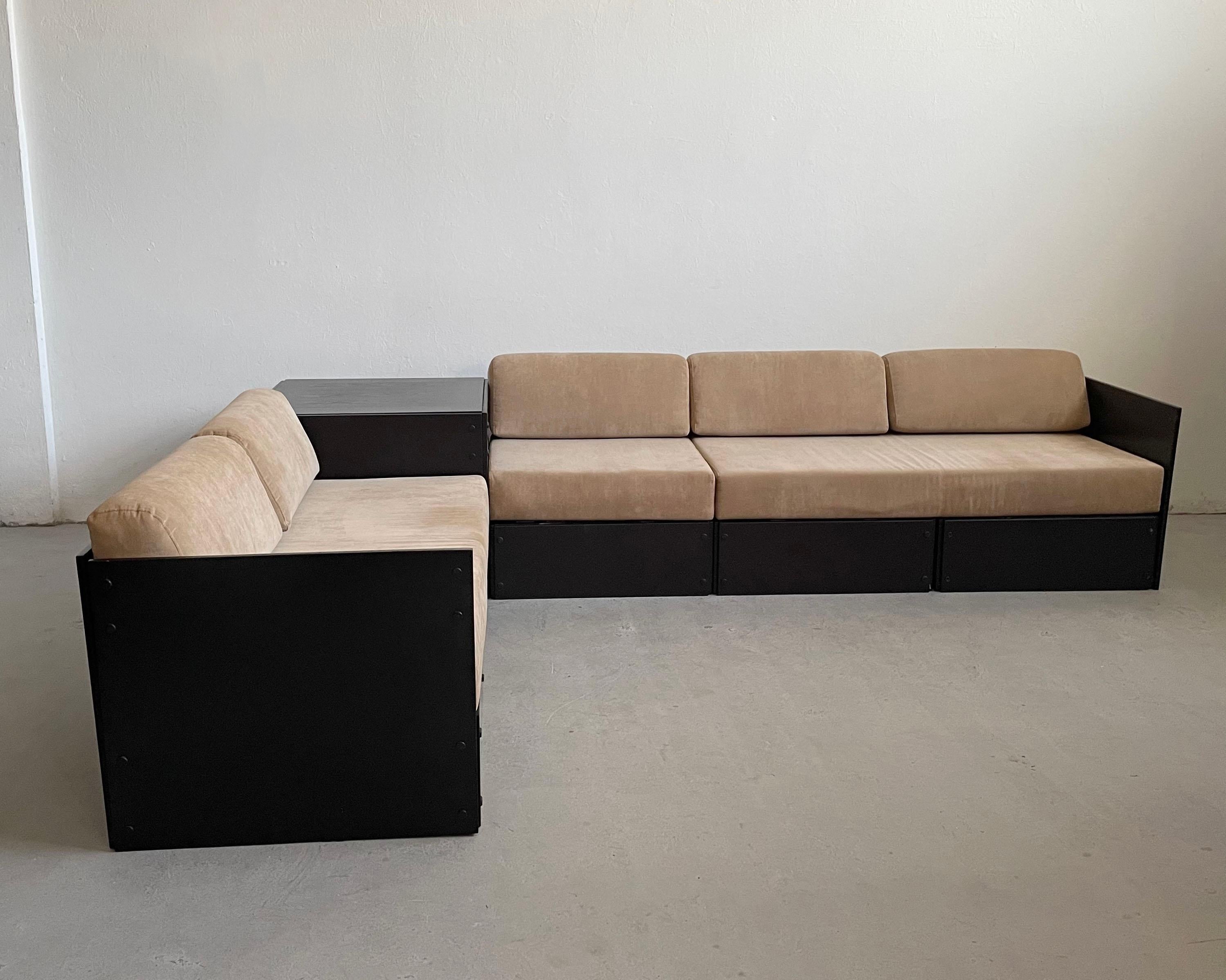 Mid-Century Modern Modular Sofa by Rolf Heide for ICF, 1970s For Sale 3