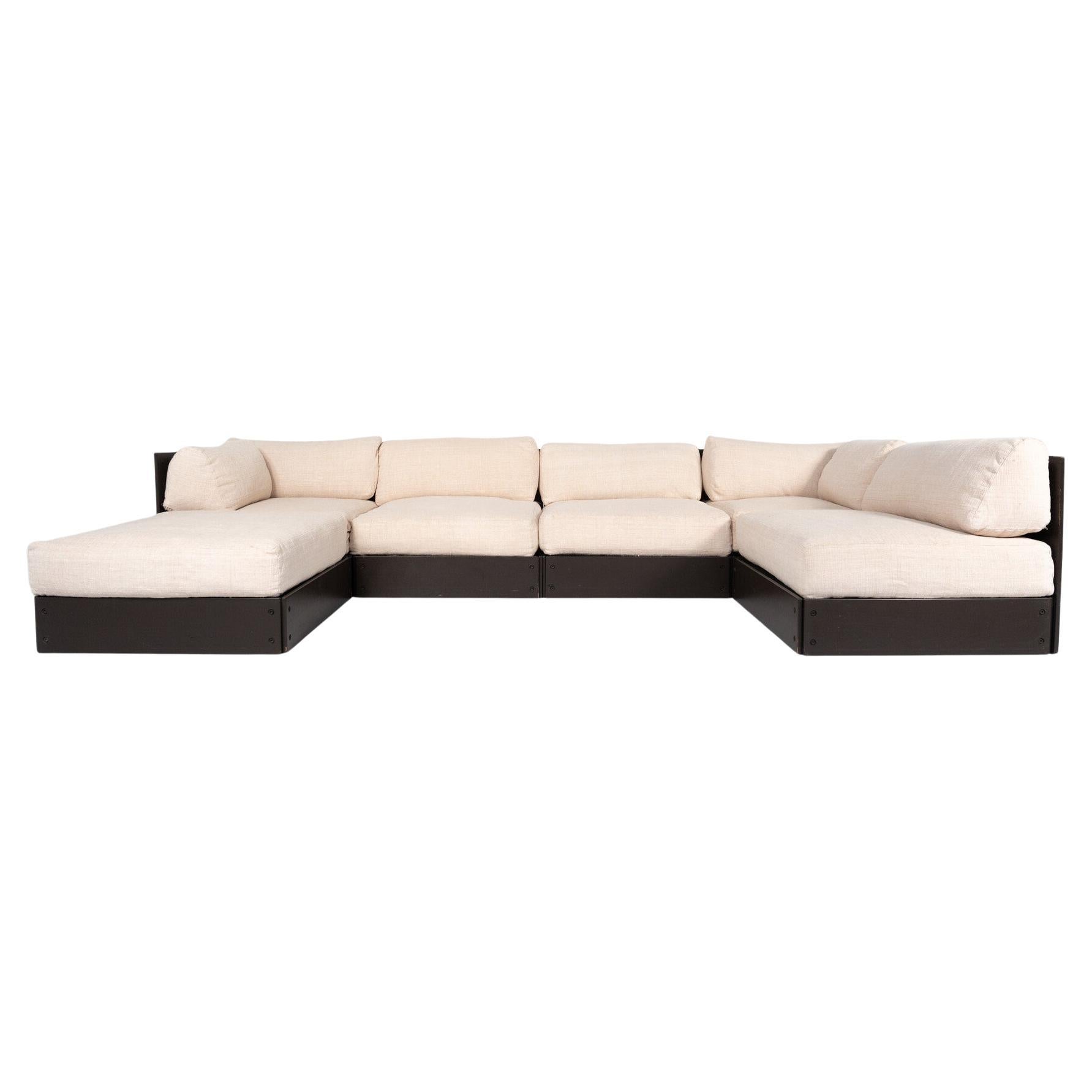 Mid-Century Modern Modular Sofa by Rolf Heide for ICF, 1970s For Sale