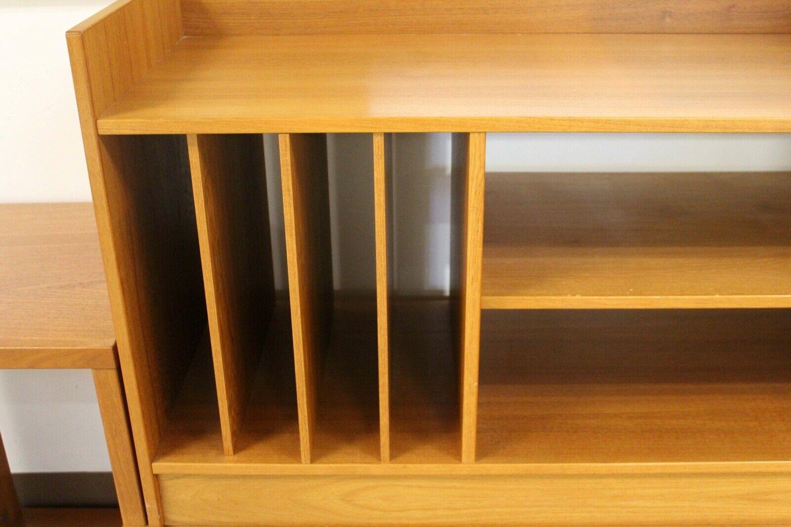 Mid-Century Modern Modular Teak Display Shelving Units 2
