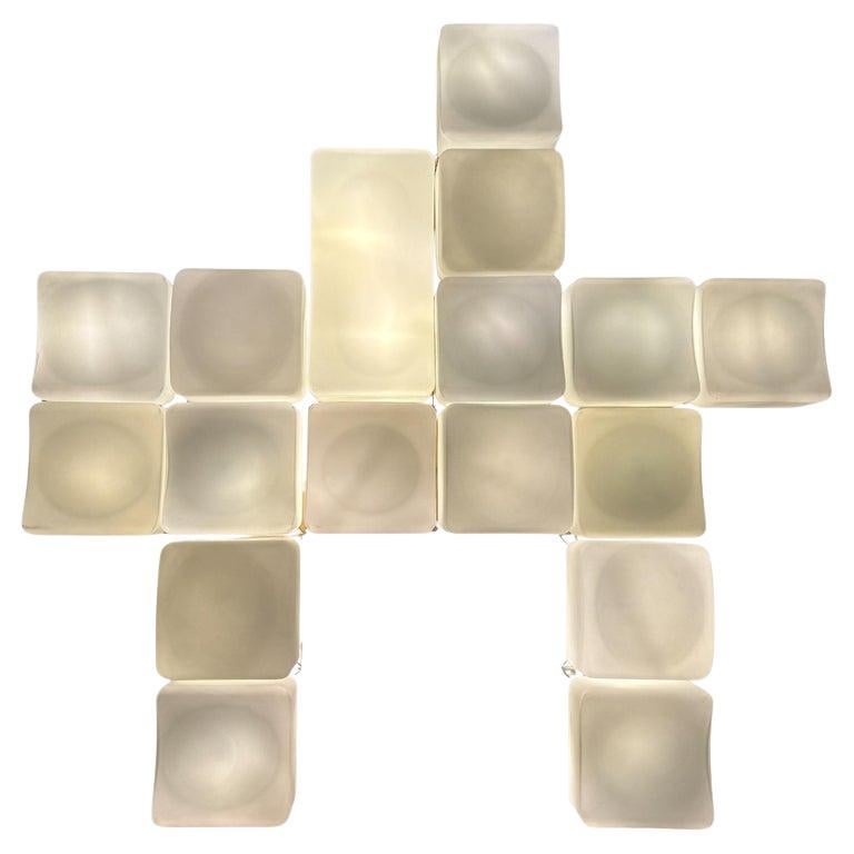 Applique modulaire Onda de style mi-siècle moderne par Claudio Salocchi, Lumenform en vente