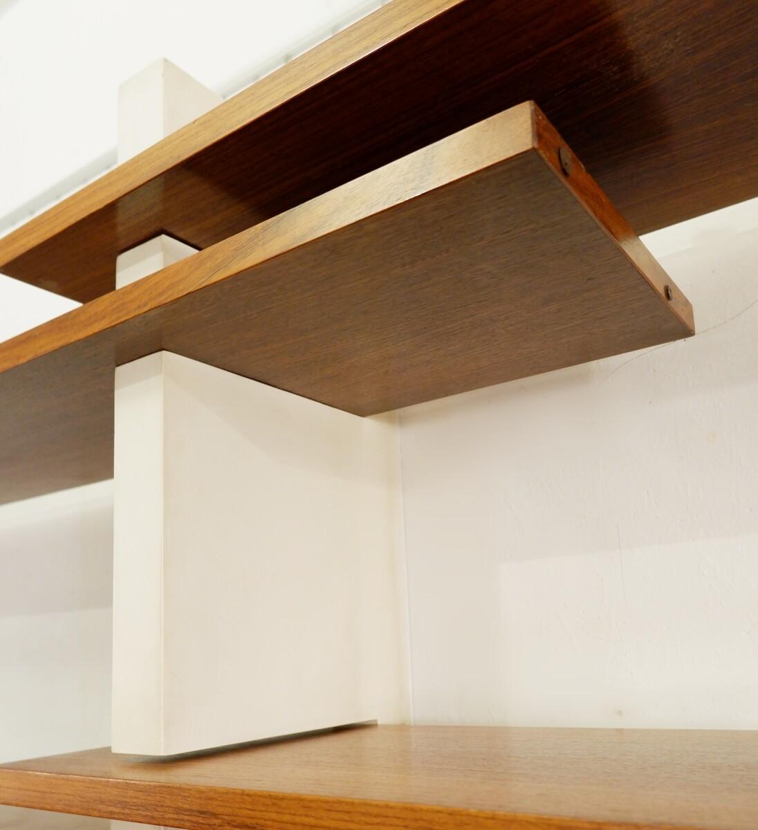 Mid-Century Modern Modular Wooden Wall unit 