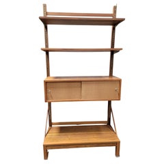 Módulo moderno de mediados de siglo Mueble alto independiente / Estantería