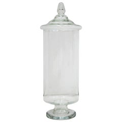 Mid-Century Modern Molded Austrian Glass Vase