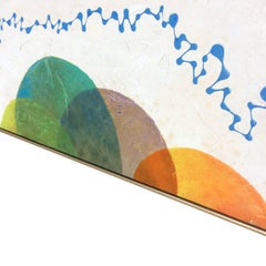 Mid-Century Modern Monumental Oil Painting by Van Gelderen