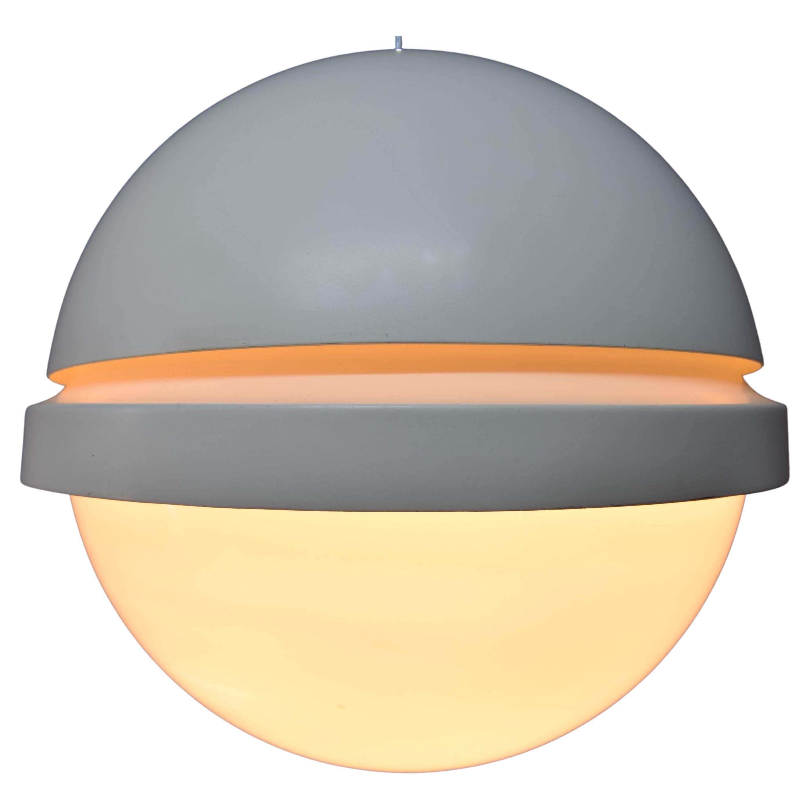 Mid-Century Modern Moon Ceiling Lamp by Andre Ricard for Metalarte Spain, 70s