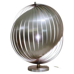 Moderne Mid-Century-Tischlampe „Moon“ von Henri Mathieu, 1970er Jahre