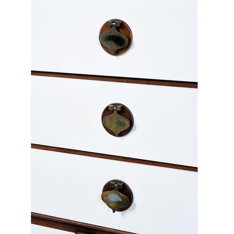Mid Century Modern Moroccan Style Brass Spade Pull Bedroom Set By Stanley At 1stdibs
