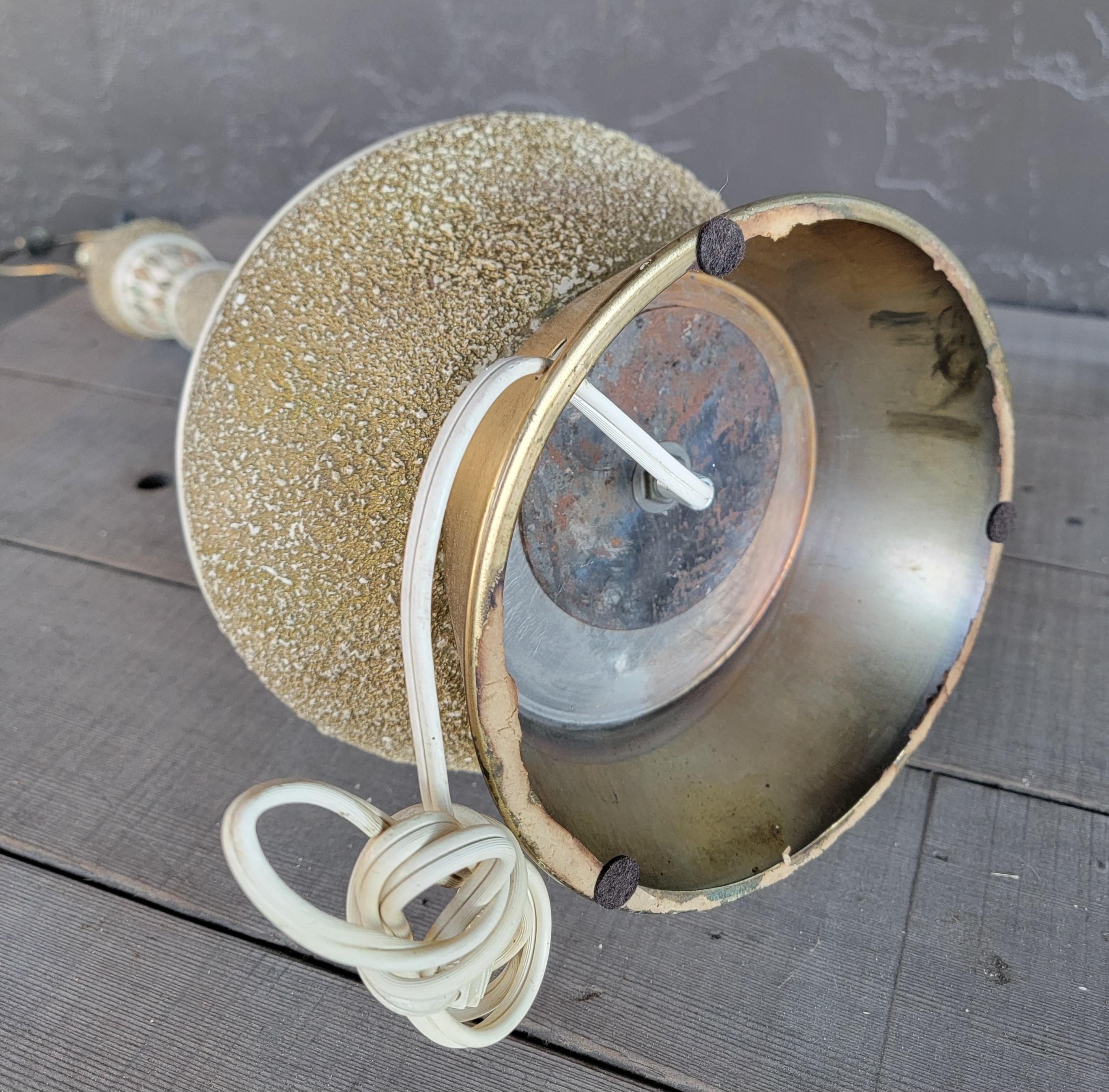 Mid-Century Modern Moroccan Style Table Lamp siglo XX en venta