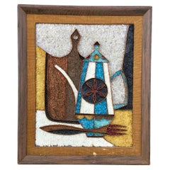 Mid-Century Modern Mosaic Artwork Circa 1960s