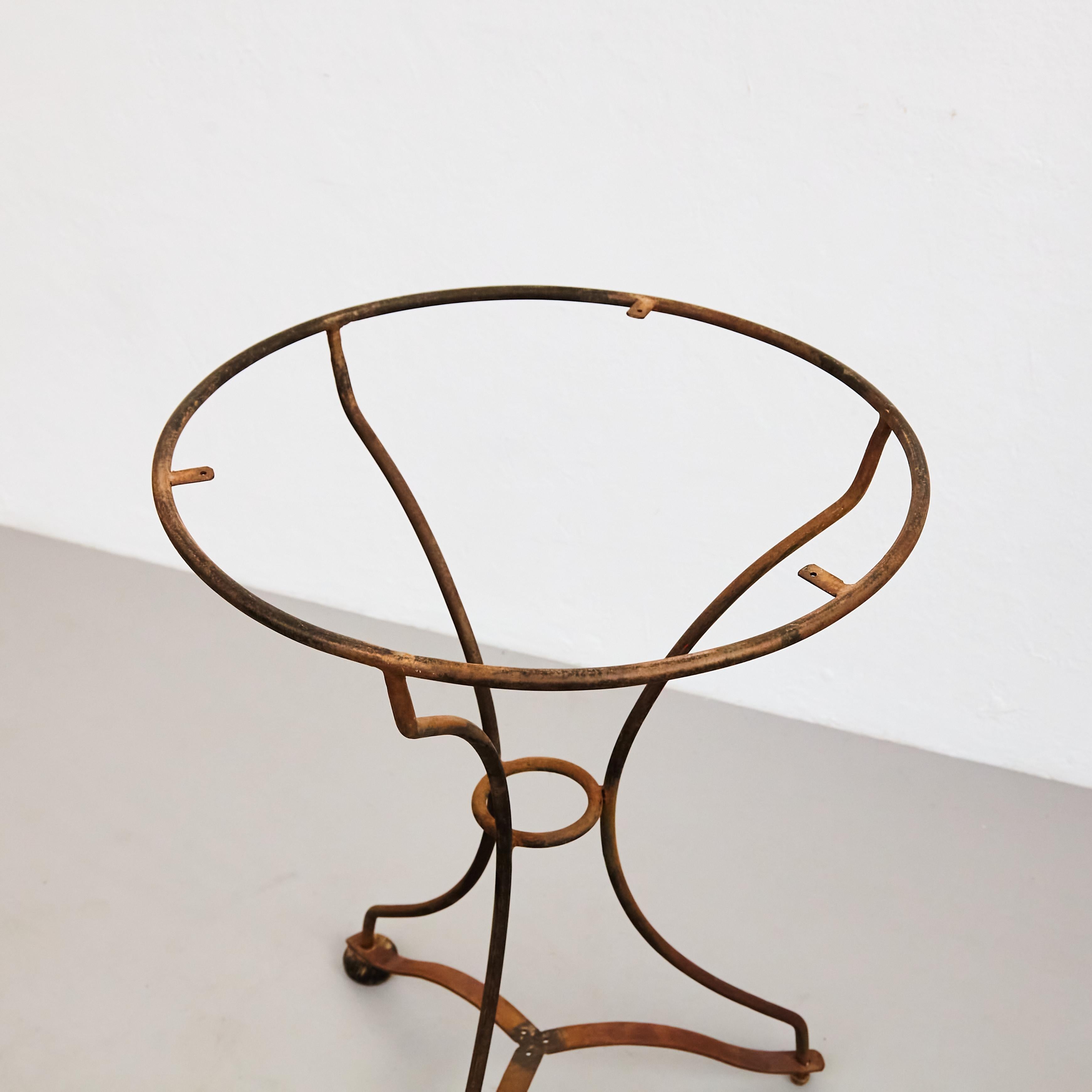 Mid-Century Modern Mosaic Bistrot French Coffee Table, circa 1960 13