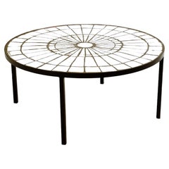 Mid-Century Modern Mosaic Coffee Table by Rogier Vandeweghe for Amphora, Belgium