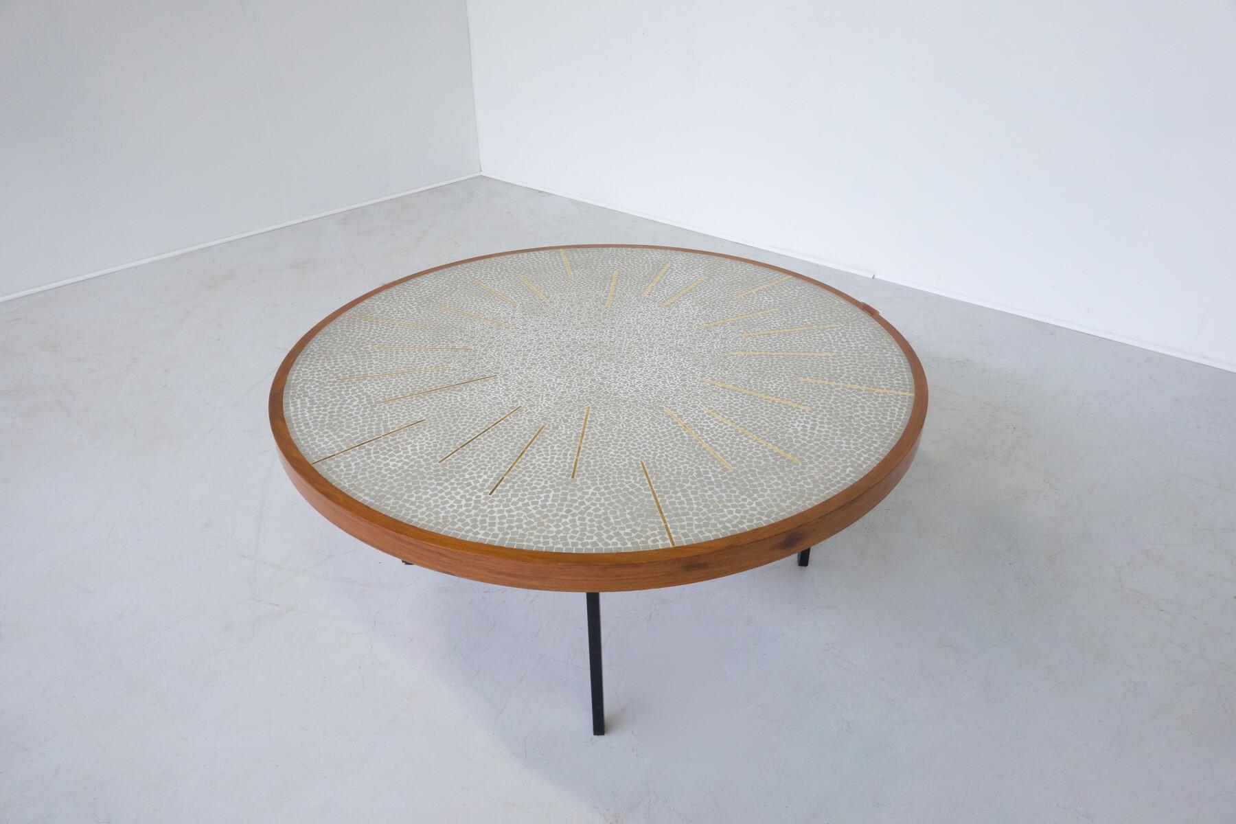 Mid-Century Modern Mosaic Coffee Table, Germany, 1970s

				
        