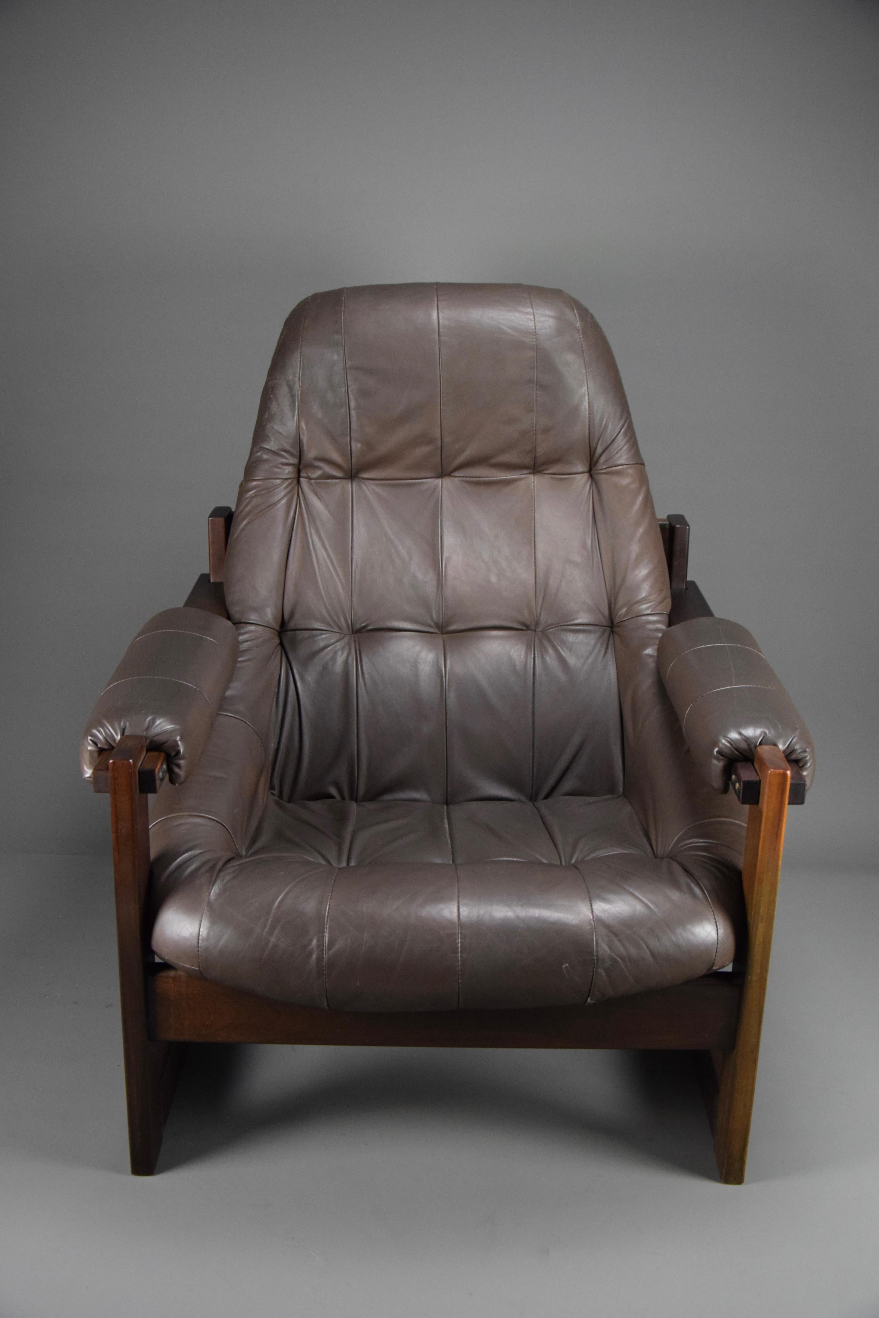 Mid-Century Modern MP-91 Lounge Chair by Percival Lafer In Good Condition For Sale In Weesp, NL