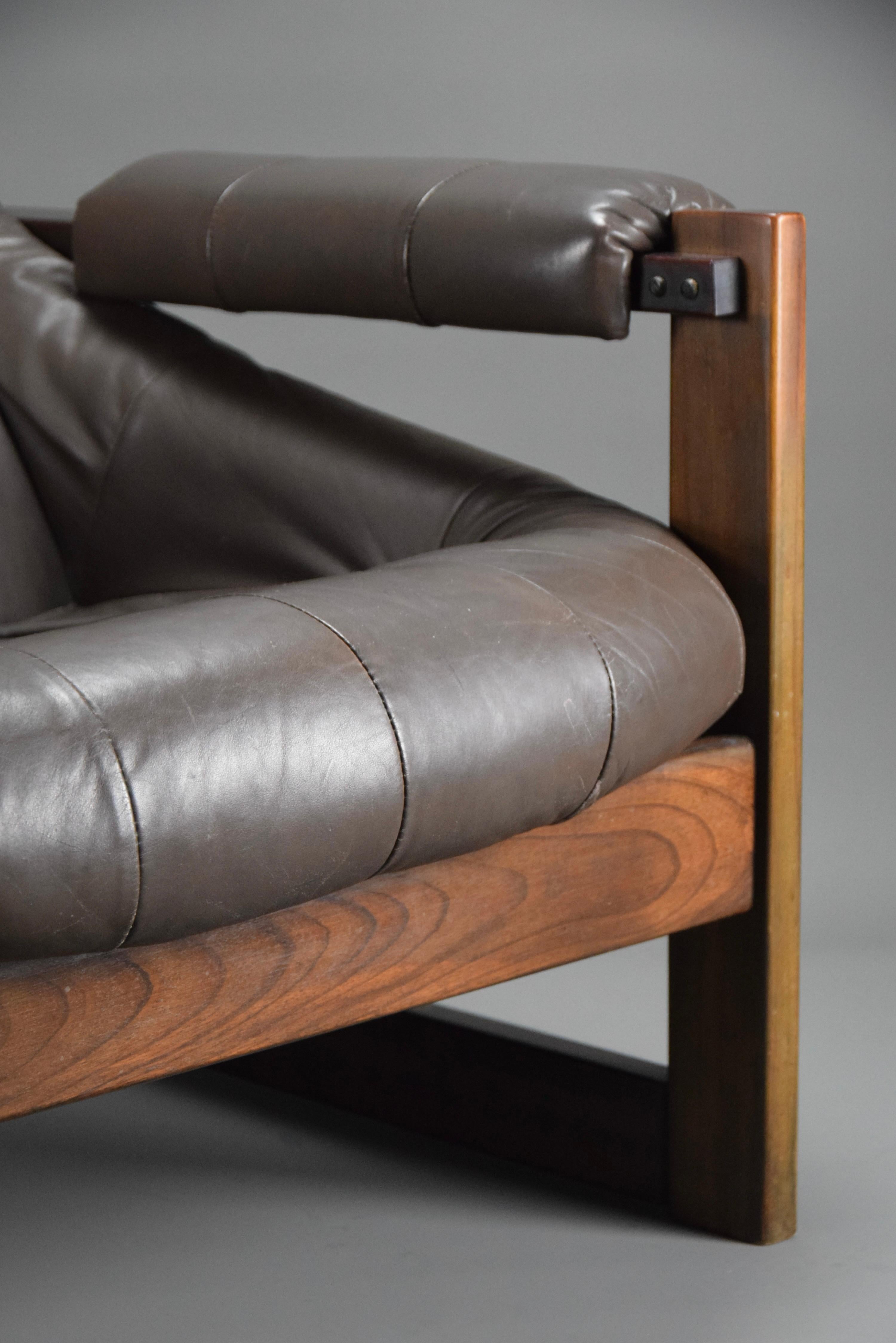 Mid-Century Modern MP-91 Lounge Chair by Percival Lafer For Sale 1