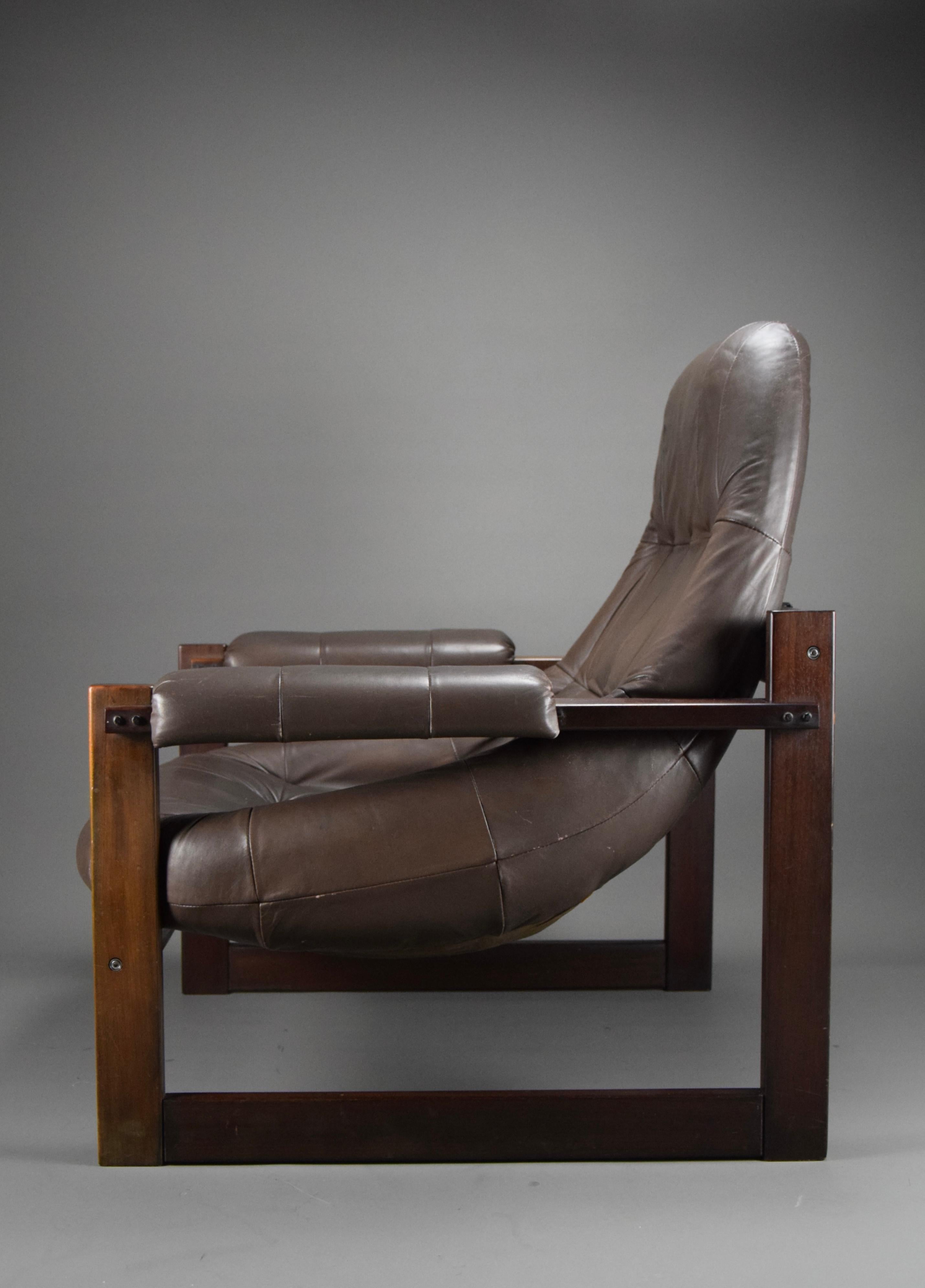 Mid-Century Modern MP-91 Lounge Chair by Percival Lafer For Sale 3