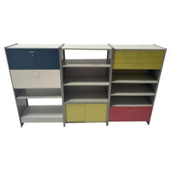 Mid-Century Modern Multi-Colored 5600 Modular Wall Unit by Cordemeyer for Gispen