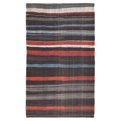 Tappeto in lana a righe multicolore Modern Color 6'8''x11'4''