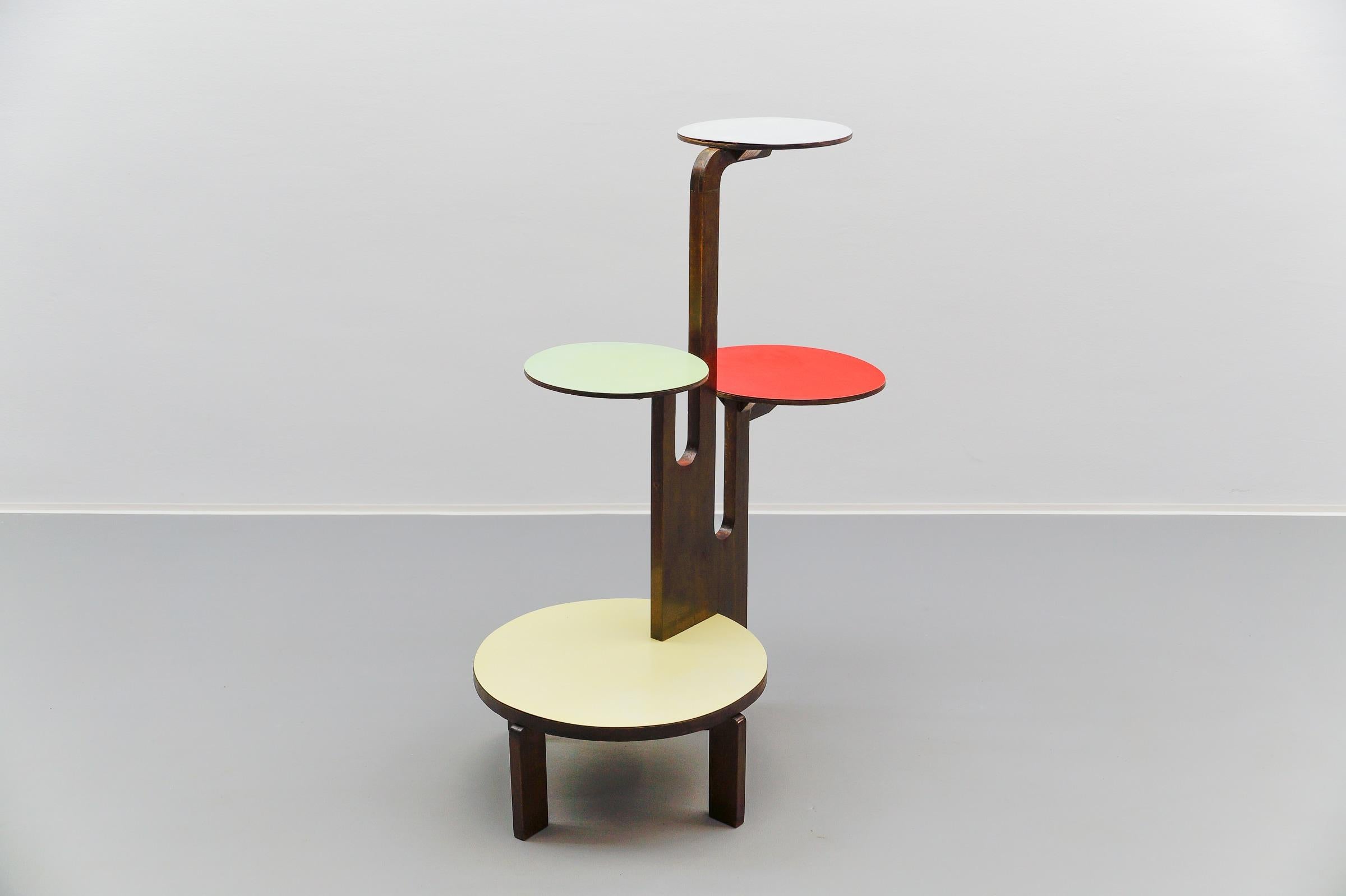 Portafiori multicolore della modernità di metà secolo, anni '50/'60 In condizioni buone in vendita a Nürnberg, Bayern