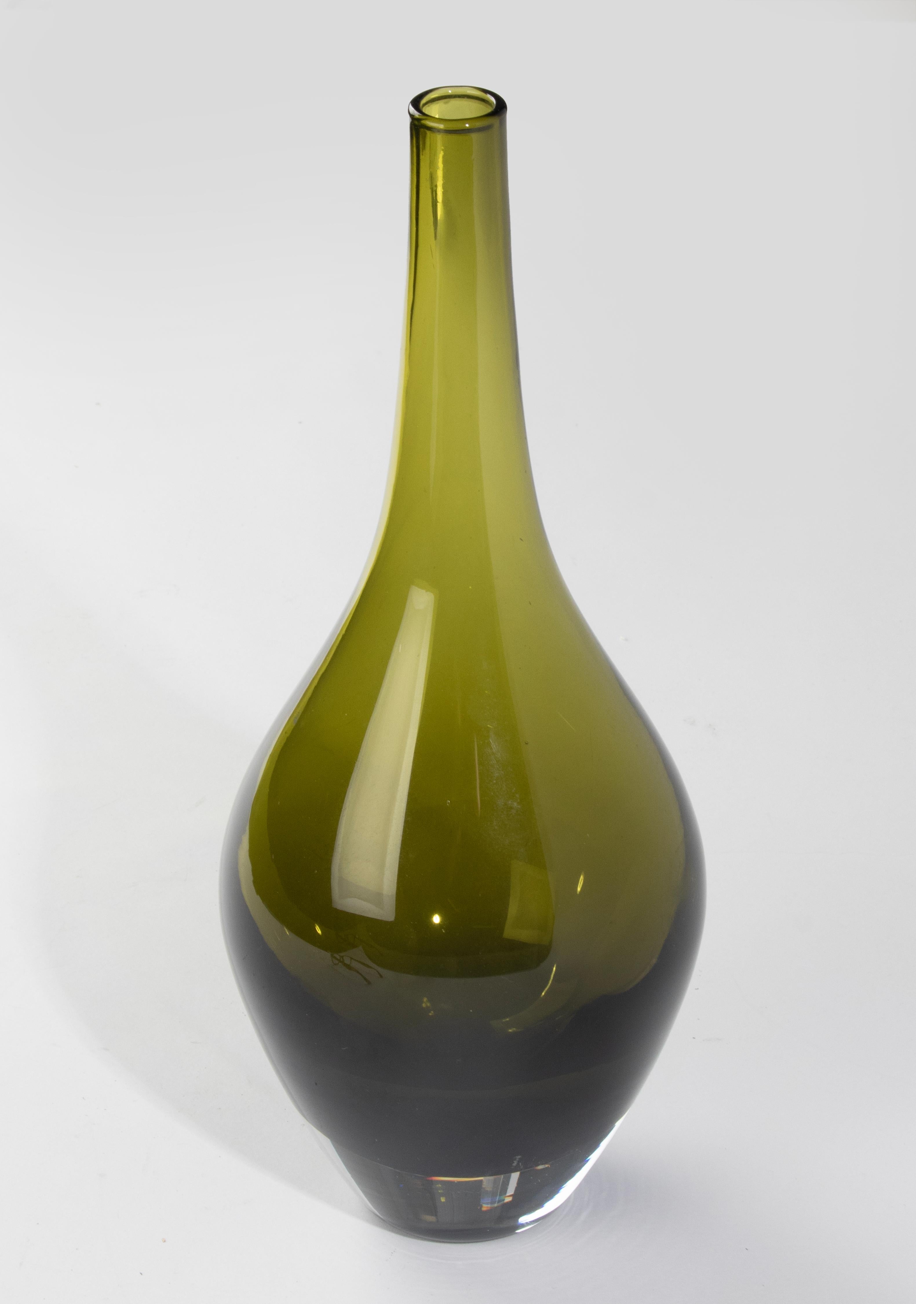Milieu du XXe siècle Vase en verre d'art Murano MODERNITY  en vente