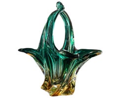 Mid-Century Modern Murano Blown Glass Centerpiece, 1960-1970