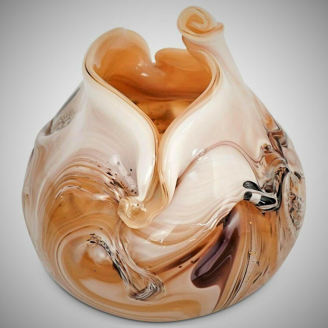 Vase d'art Carmel de Murano, moderne du milieu du siècle dernier, Italie Excellent état - En vente à Montreal, QC