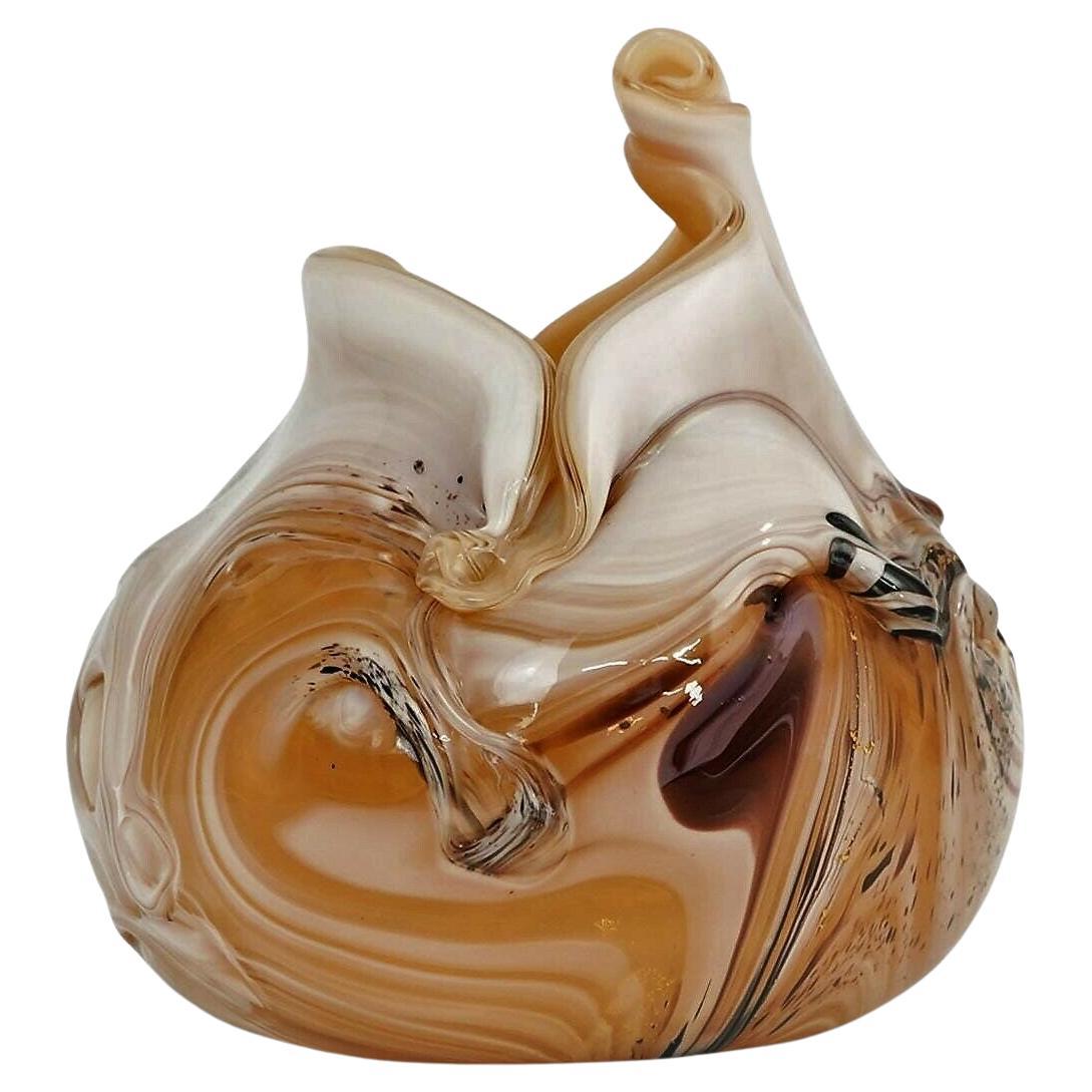 Vase d'art Carmel de Murano, moderne du milieu du siècle dernier, Italie