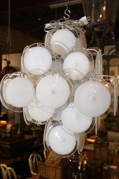 Mid-Century Modern Murano Chandelier