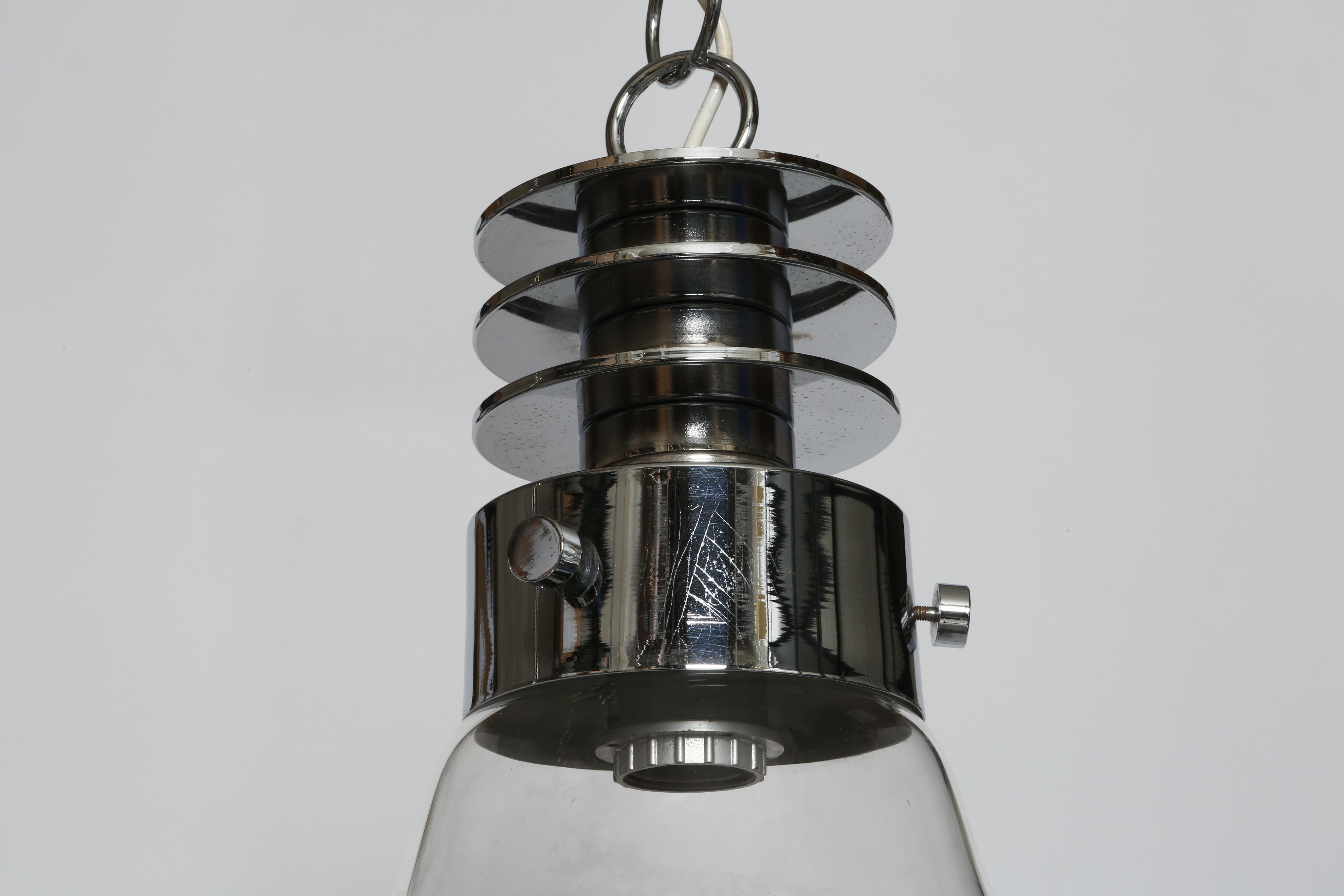 Ciondolo da soffitto in vetro di Murano della metà del secolo scorso, Italia circa 1960 in vendita 5