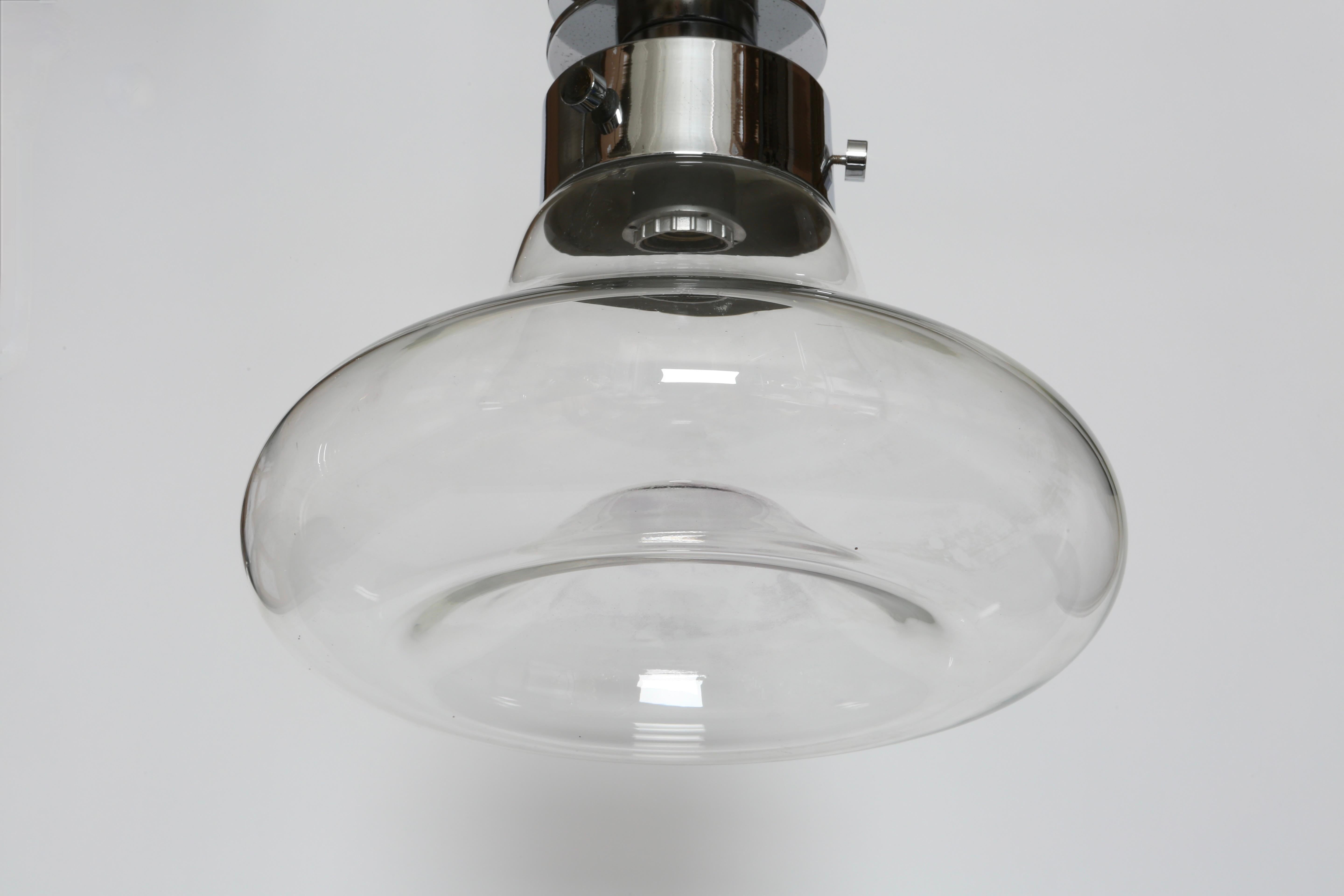 Vetro Ciondolo da soffitto in vetro di Murano della metà del secolo scorso, Italia circa 1960 in vendita