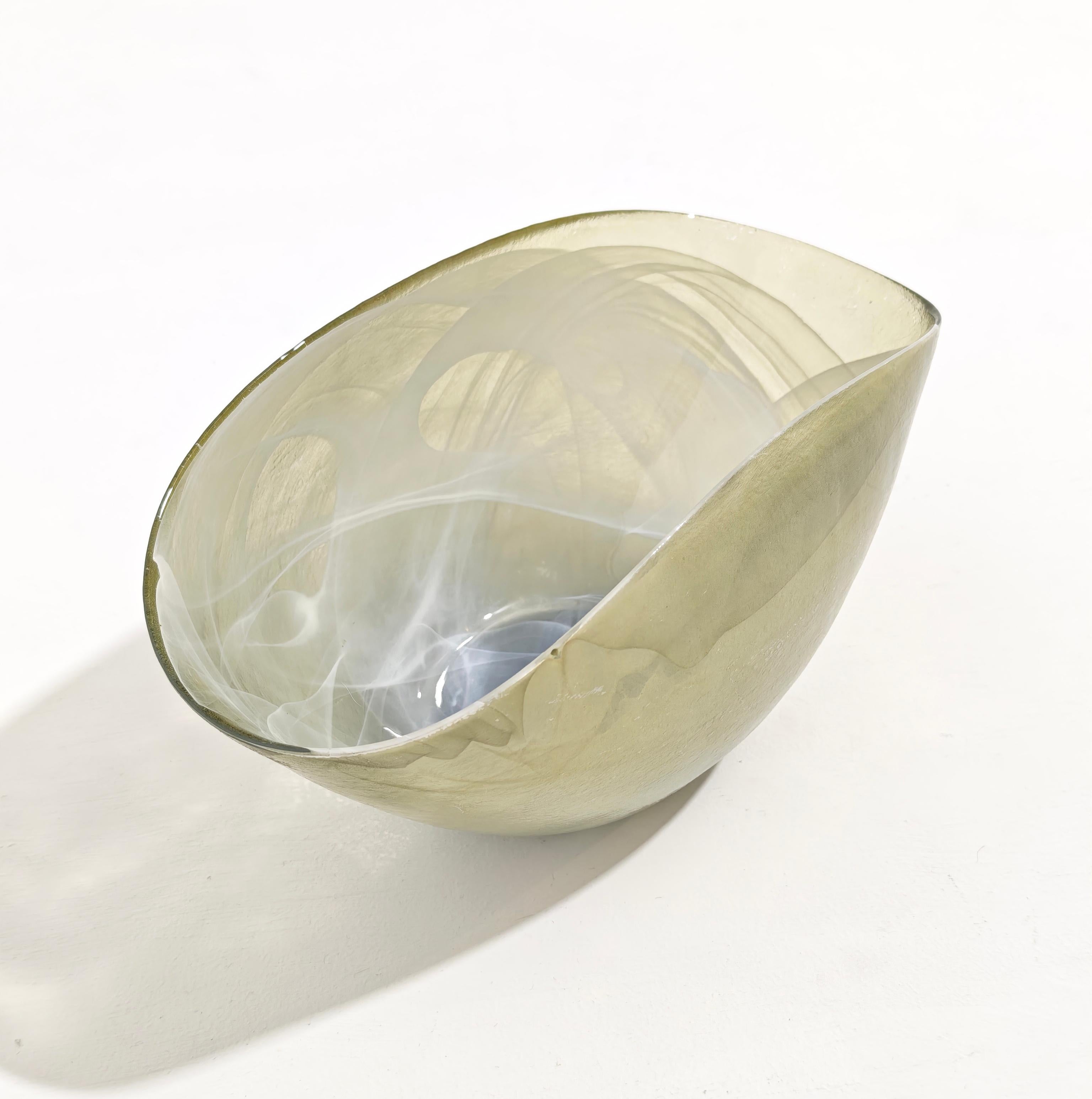 Mid-Century moderno Centrotavola in vetro di Murano di metà secolo moderno Design italiano anni '80 in vendita
