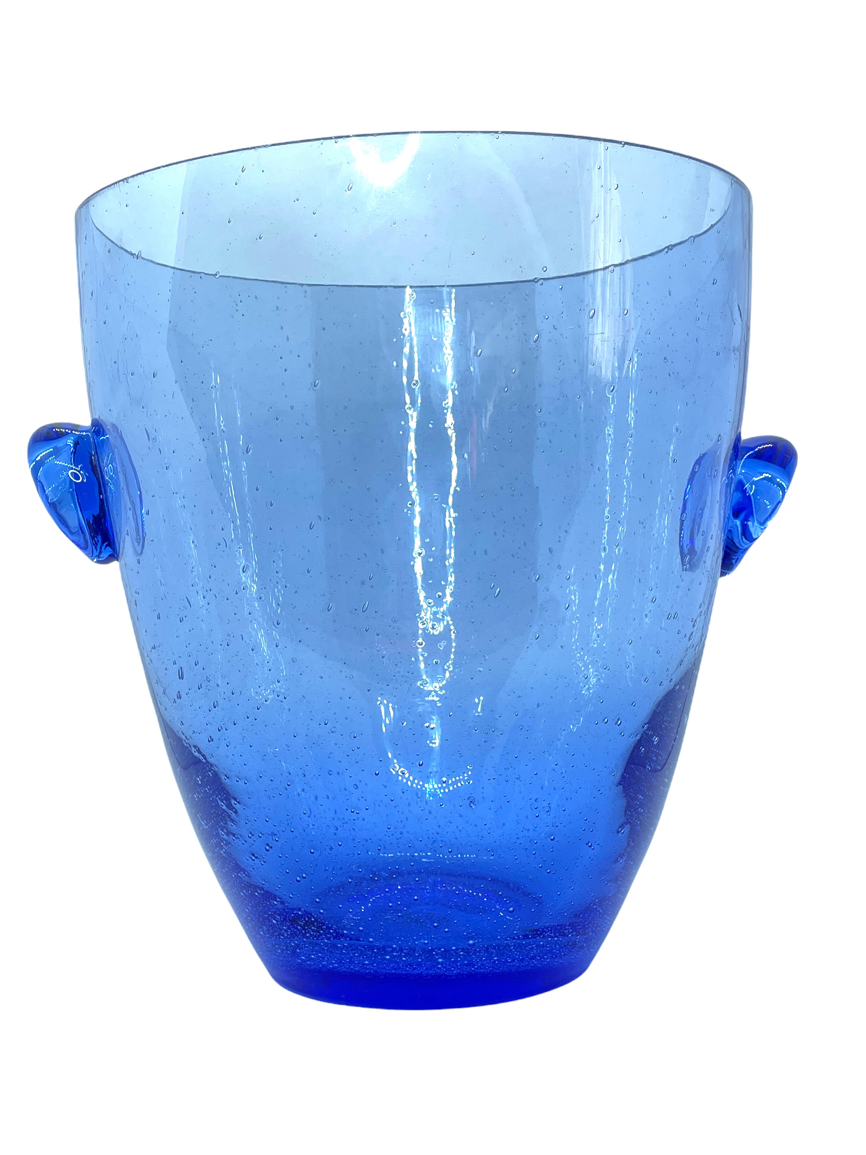 Italian Mid-Century Modern Murano Glass Champagne Cooler Ice Bucket, Germany, 1950s