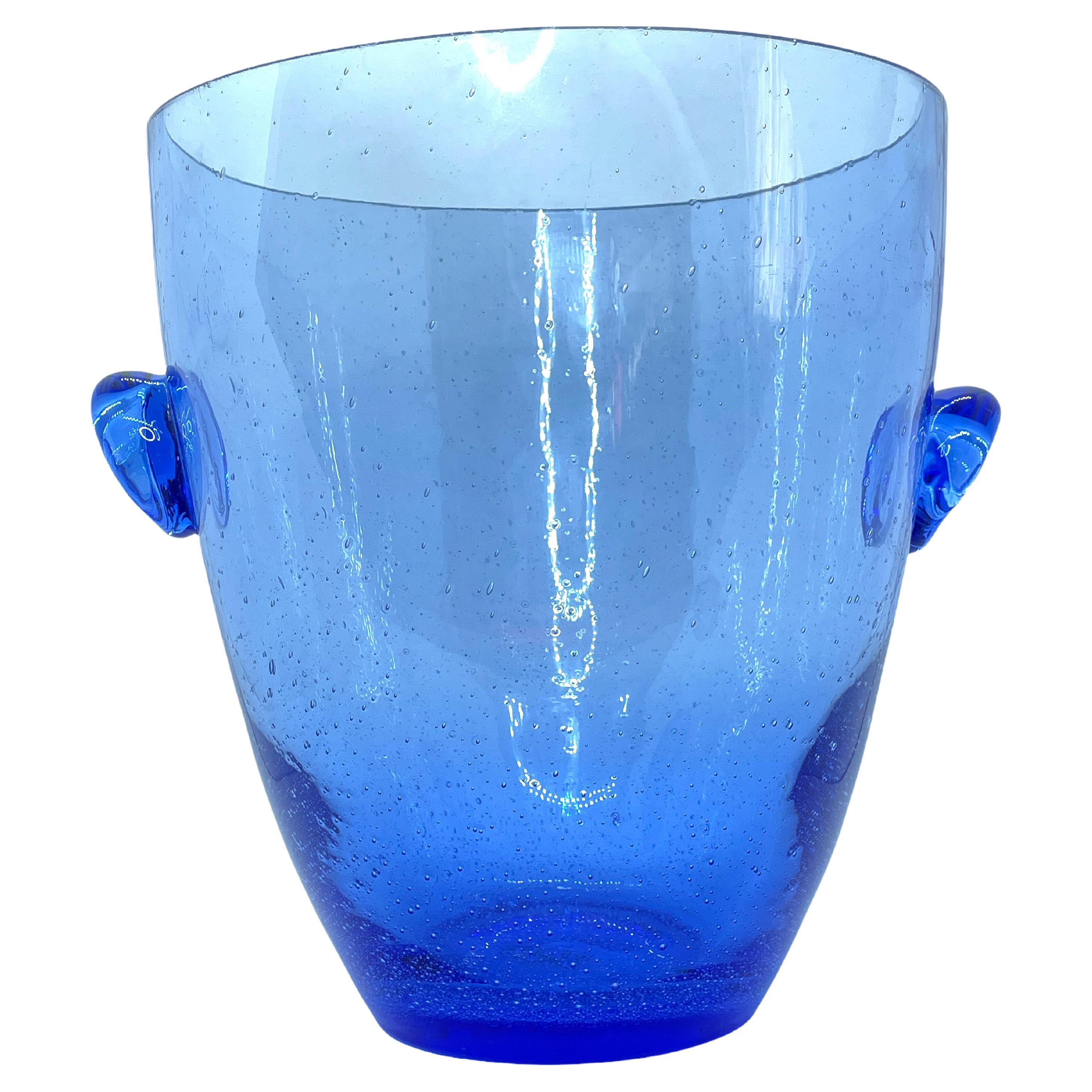 Mid-Century Modern Murano Glass Champagne Cooler Ice Bucket, Germany, 1950s