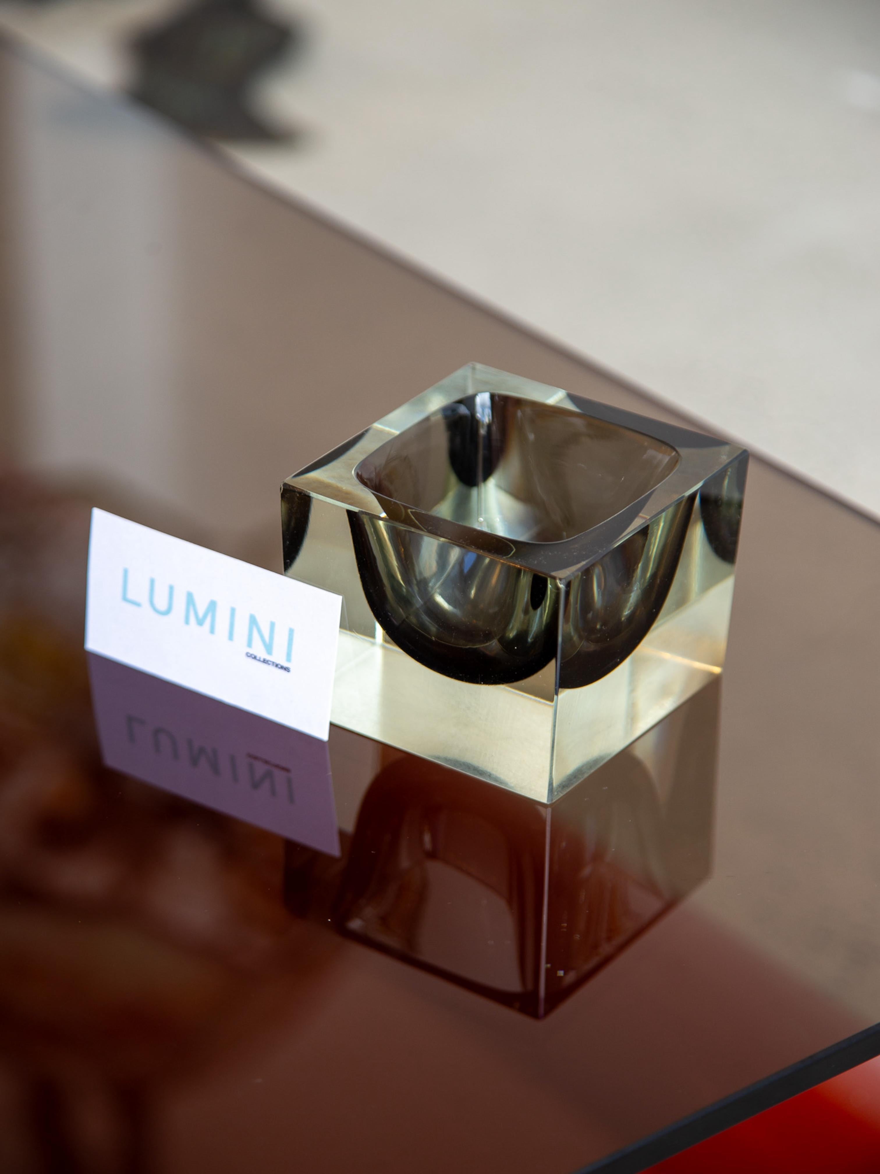 Cube de verre Murano de The Moderns Modern en vente 3