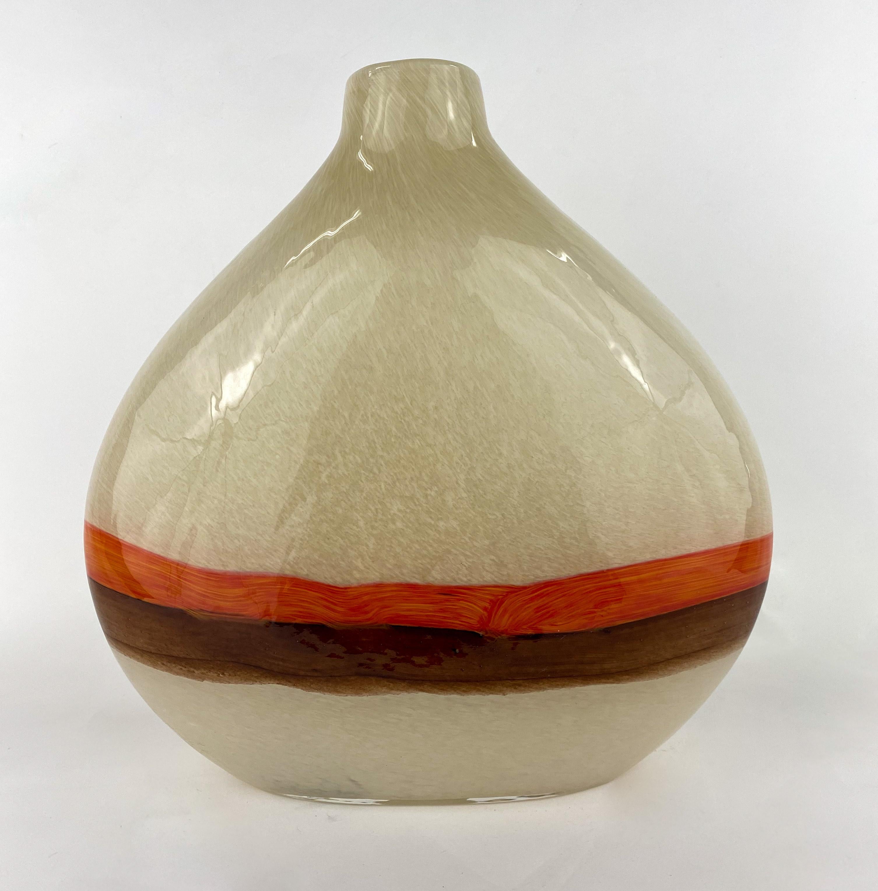 20th Century Mid-Century Modern Murano Glass Decorative Vase