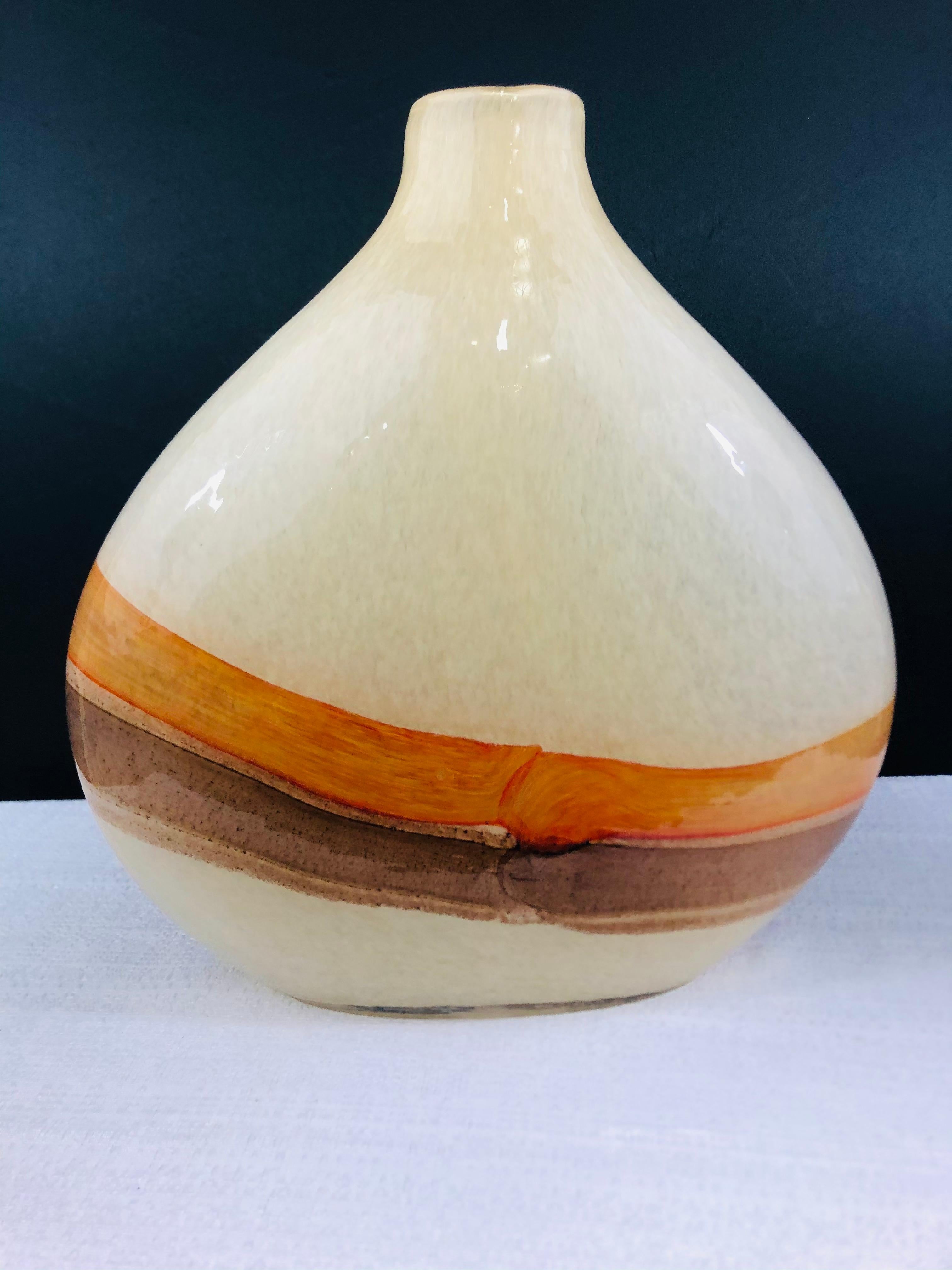 Mid-Century Modern Murano Glass Decorative Vase 2