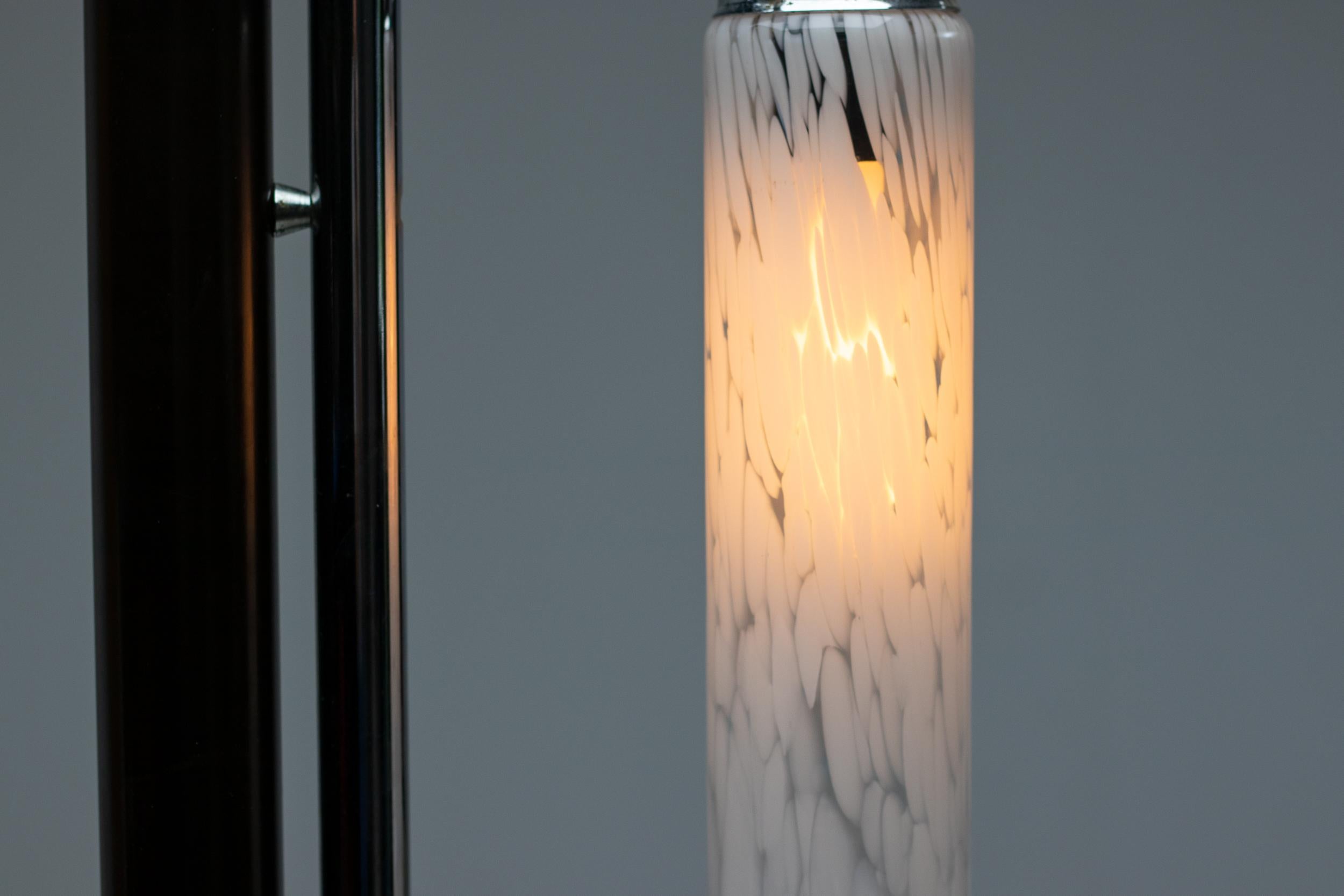 Lampadaire en verre de Murano moderne du milieu du siècle dernier par Carlo Nason pour Mazzega en vente 2
