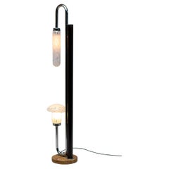 Lampadaire en verre de Murano moderne du milieu du siècle dernier par Carlo Nason pour Mazzega