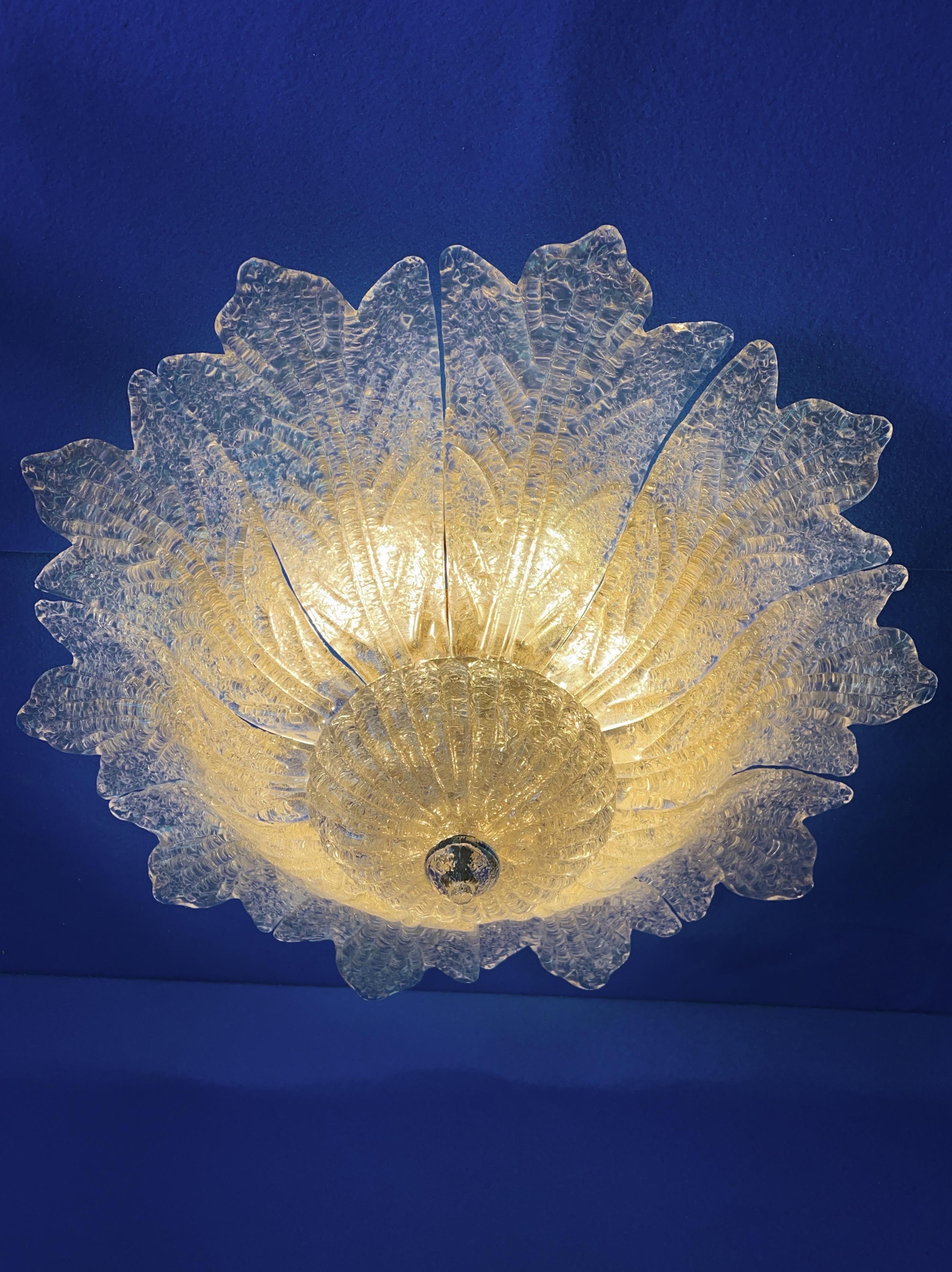Monture affleurante en verre Murano, The Moderns, 1970 en vente 3