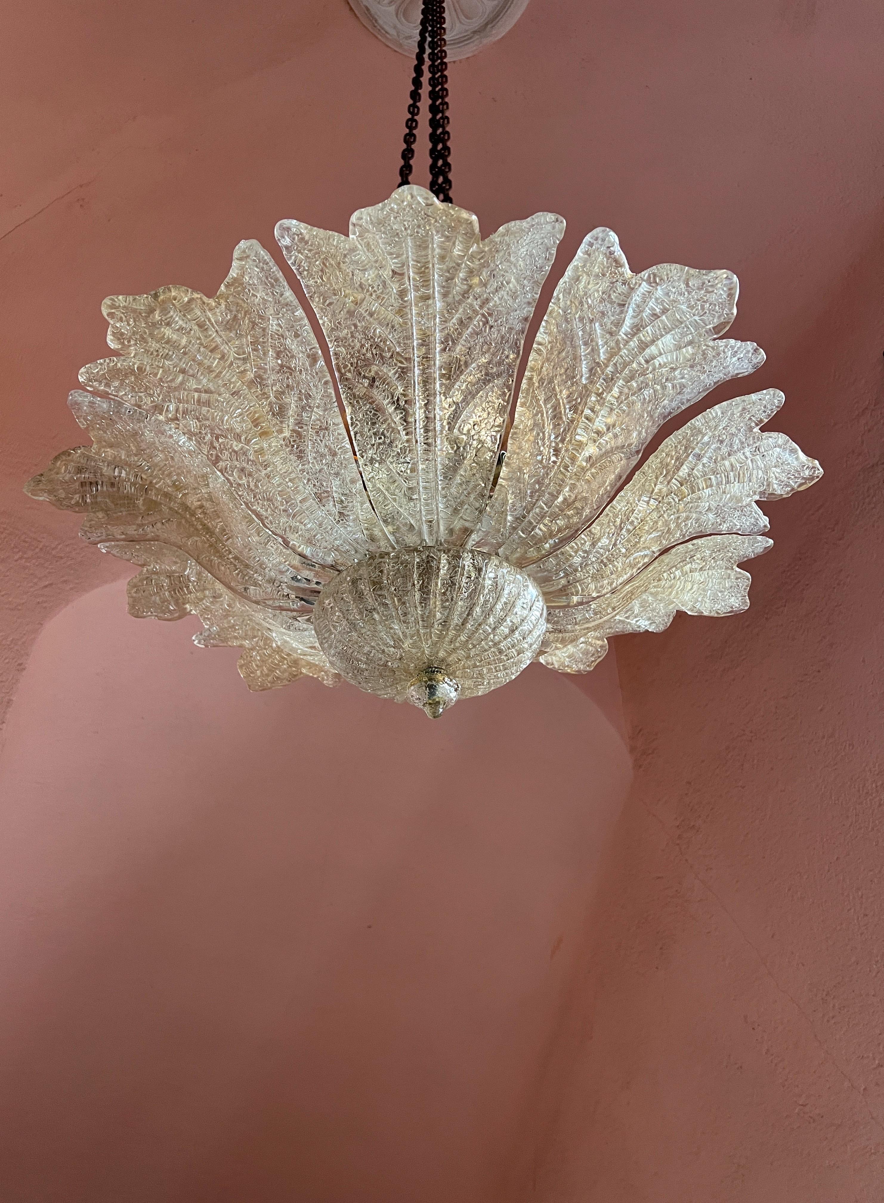 Mid-Century Modern Monture affleurante en verre Murano, The Moderns, 1970 en vente