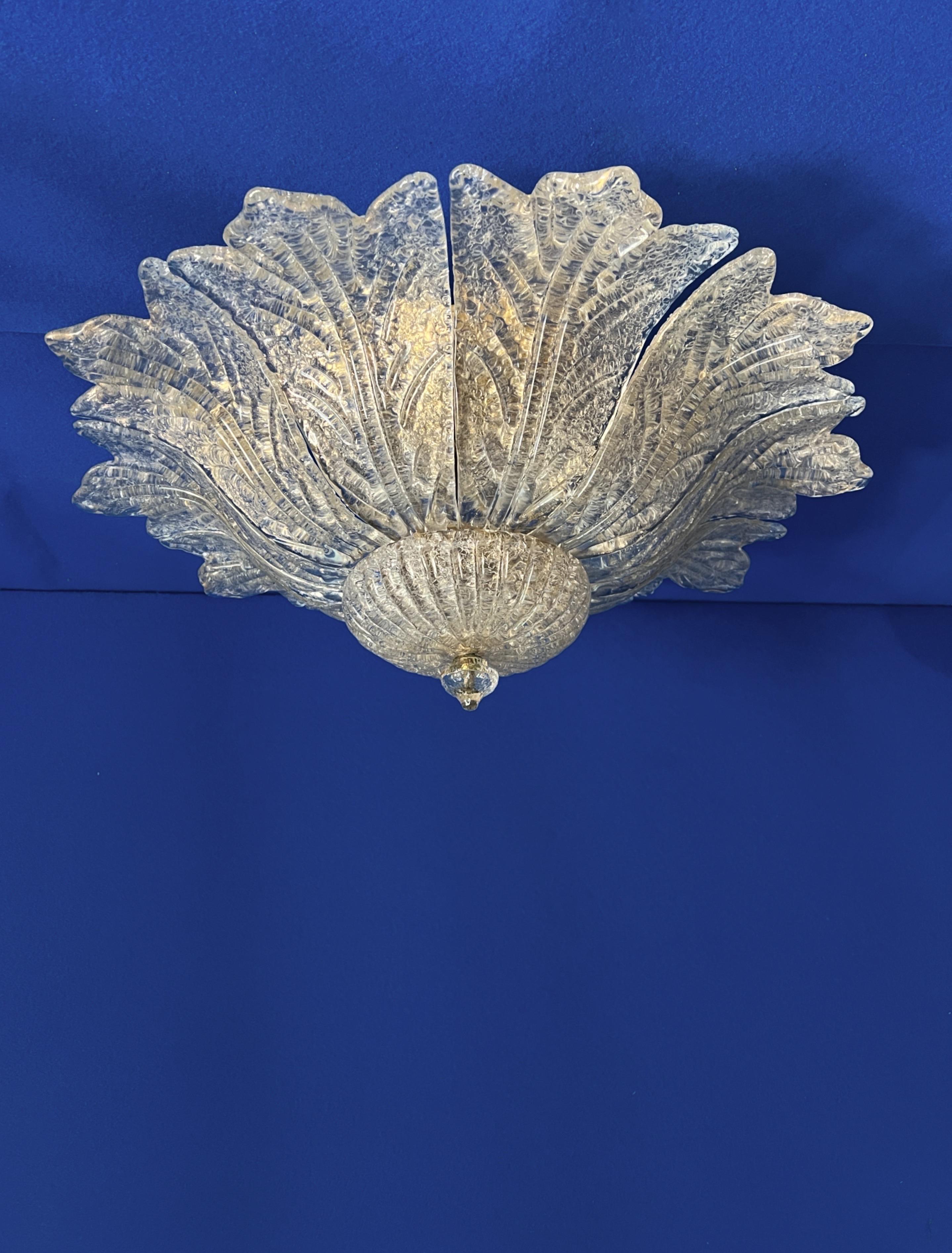 italien Monture affleurante en verre Murano, The Moderns, 1970 en vente
