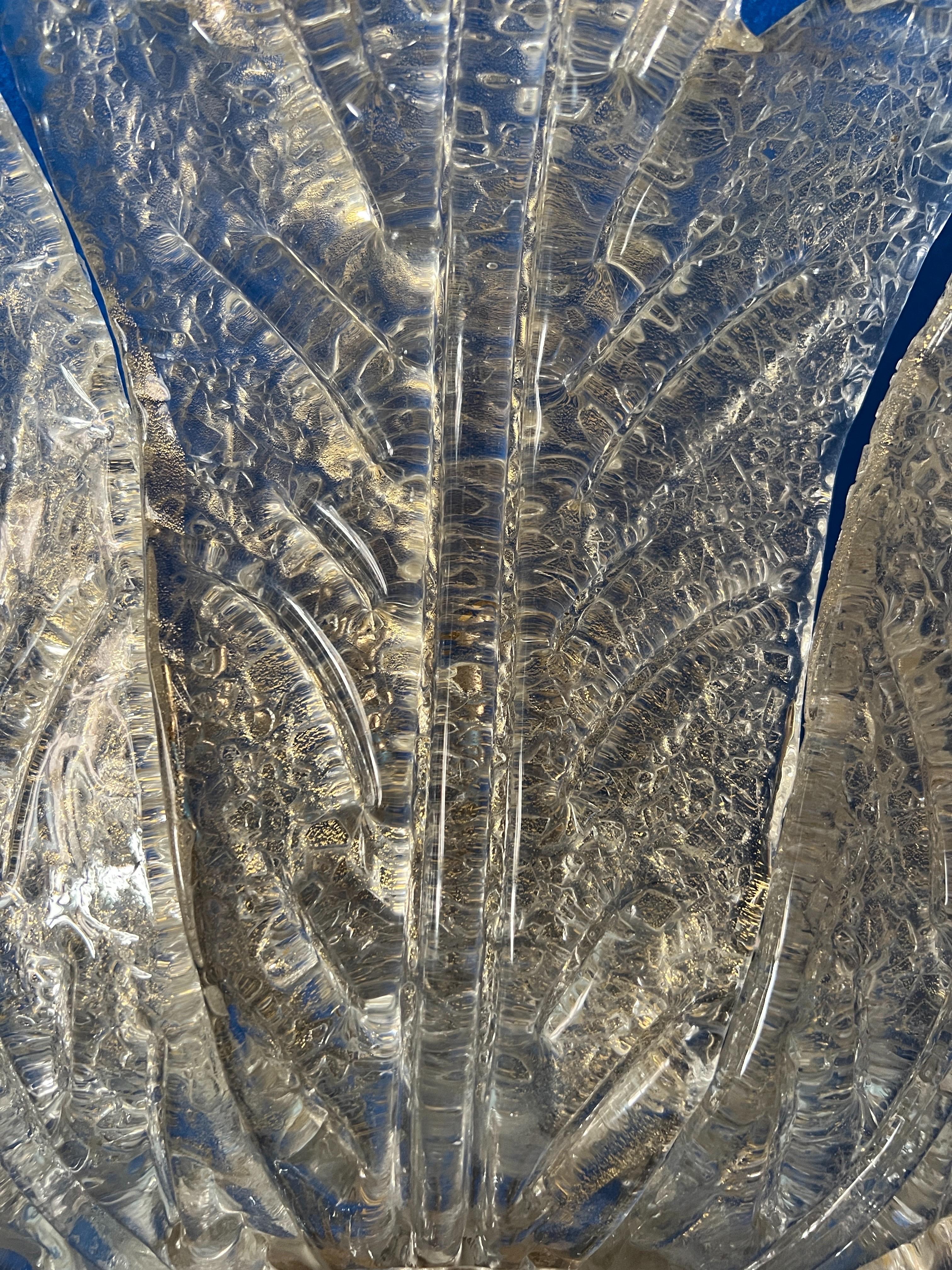 20ième siècle Monture affleurante en verre Murano, The Moderns, 1970 en vente