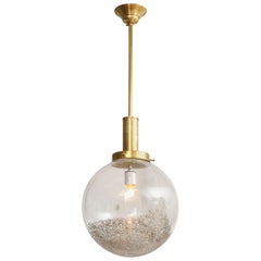 Mid-Century Modern Murano Glass Globe Chandelier, Italy, 1960s