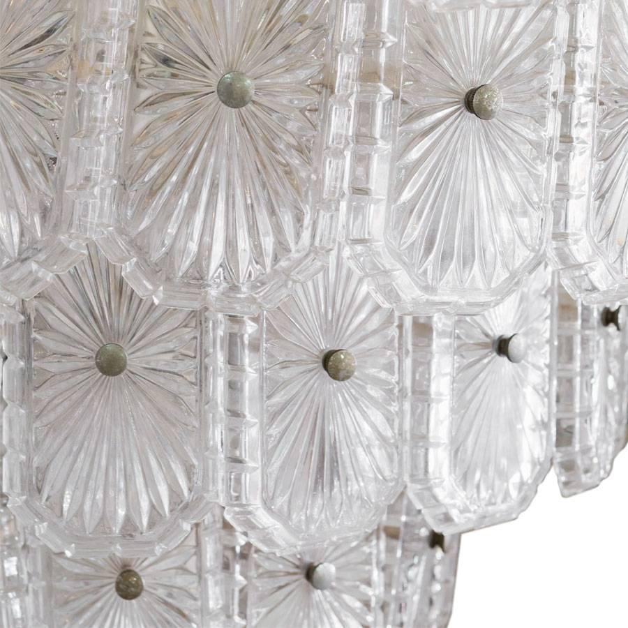 Mid-20th Century Mid-Century Modern Murano Glass Italian Pendant Lamp