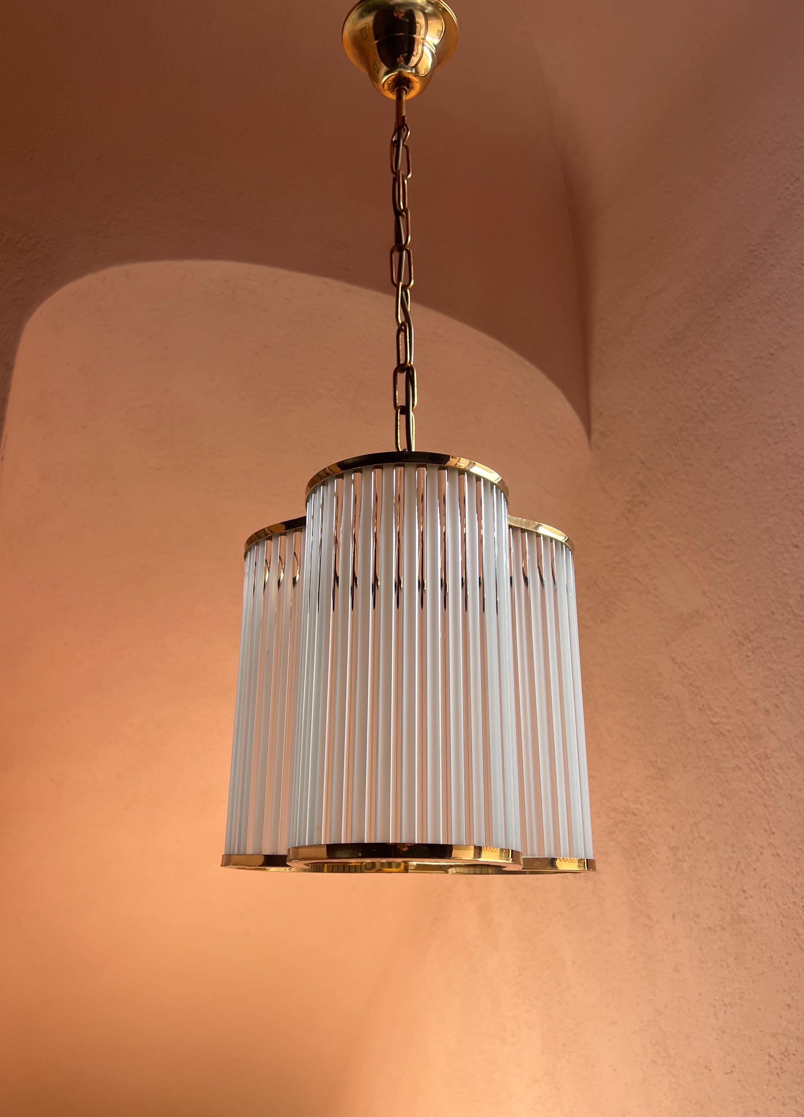 italien Lampe en verre de Murano moderne du milieu du siècle, 1970 en vente